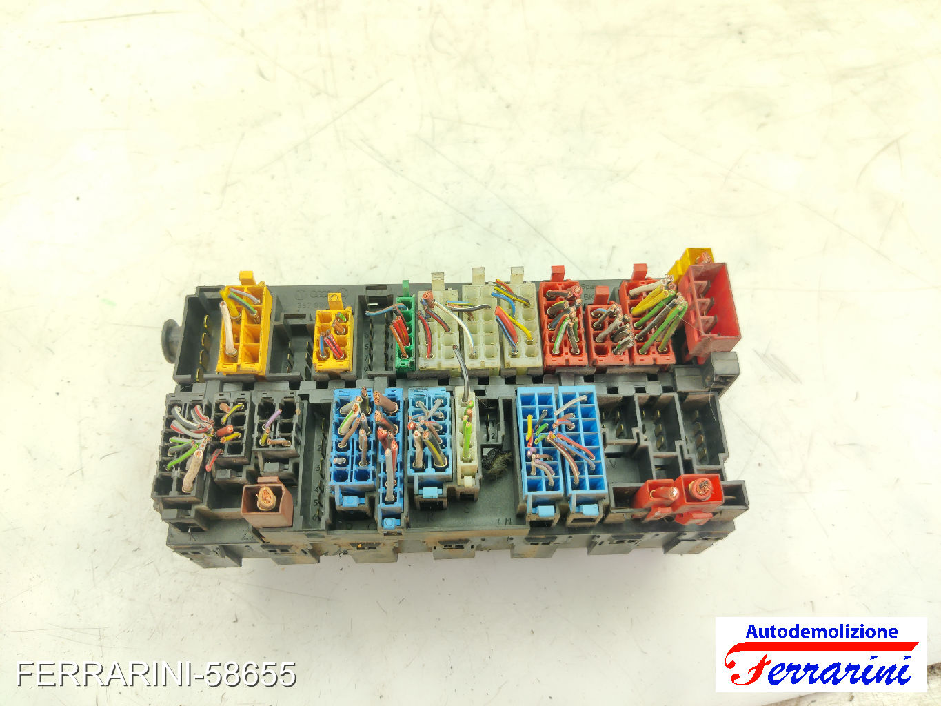 Fusibiliera Scatola Fusibili Body Computer VW CADDY 2 9K9B 1.9 D 1995-2004 8