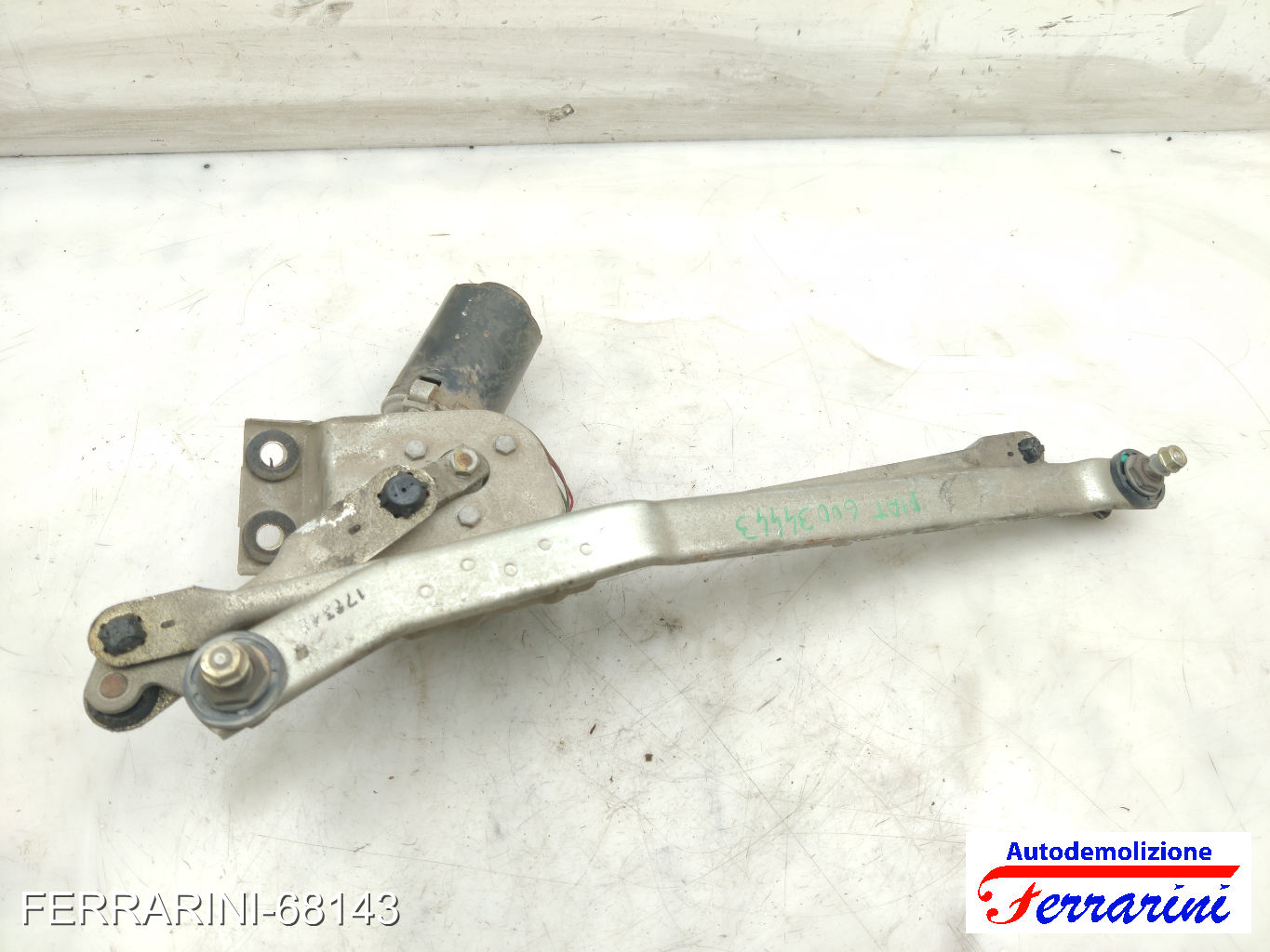 Spazzacqua Motorino Tergicristallo FIAT SEICENTO 600 187 1998-2010 anteriore