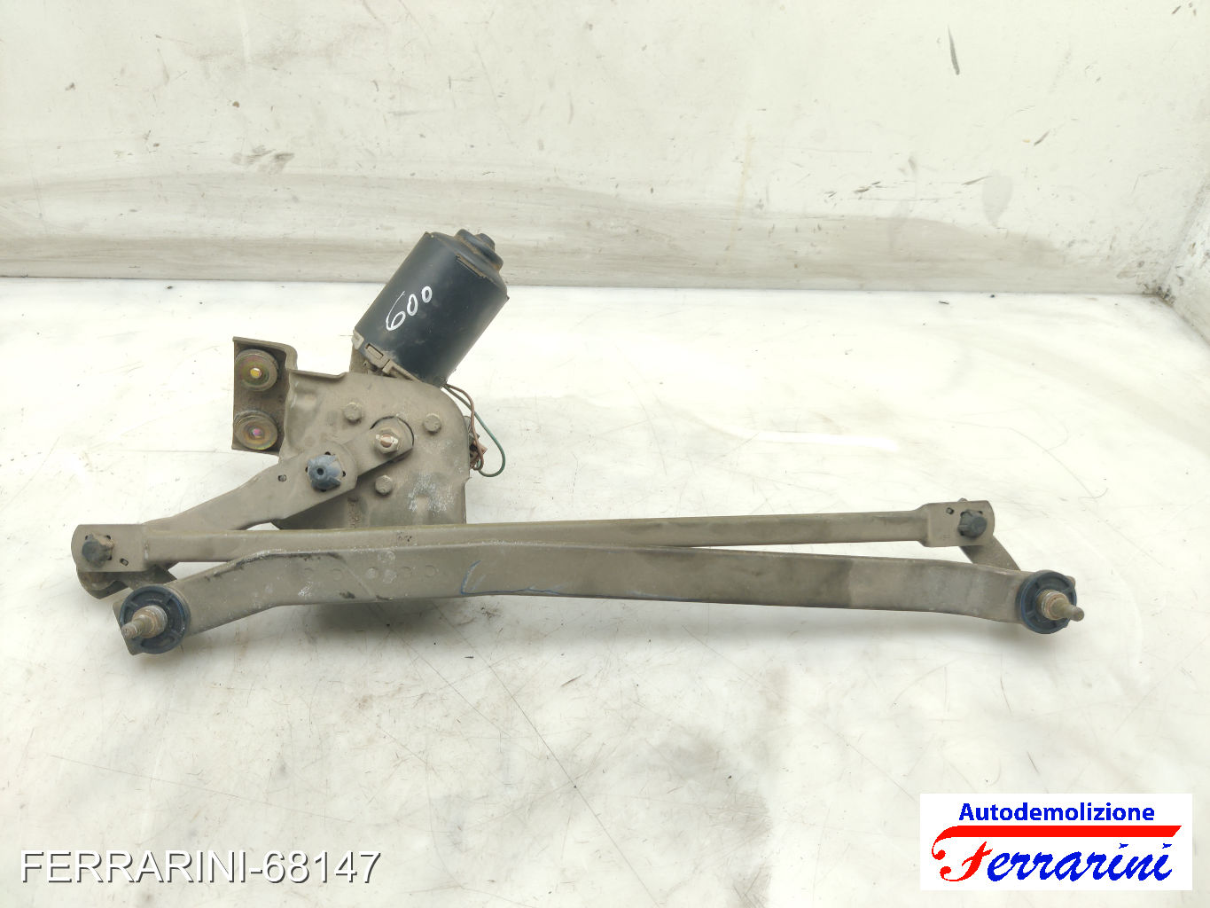 Spazzacqua Motorino Tergicristallo FIAT SEICENTO 600 287 1998-2010 anteriore 7