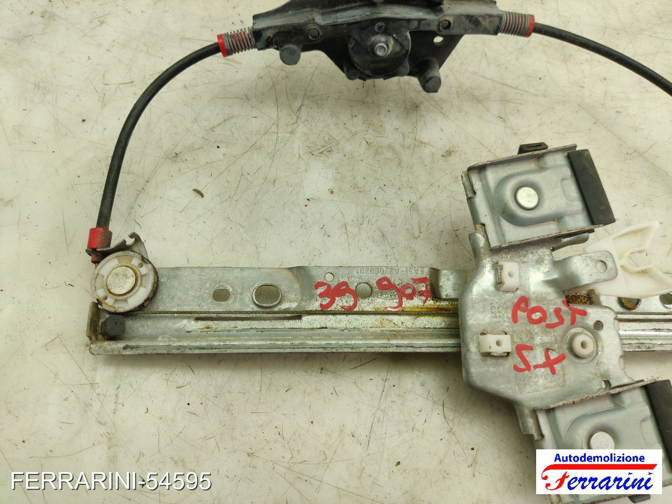 Motorino Alzavetro FORD FIESTA 6 CB1, CCN 1.5 TDCI 2012-2017 1908250, 1579866 13