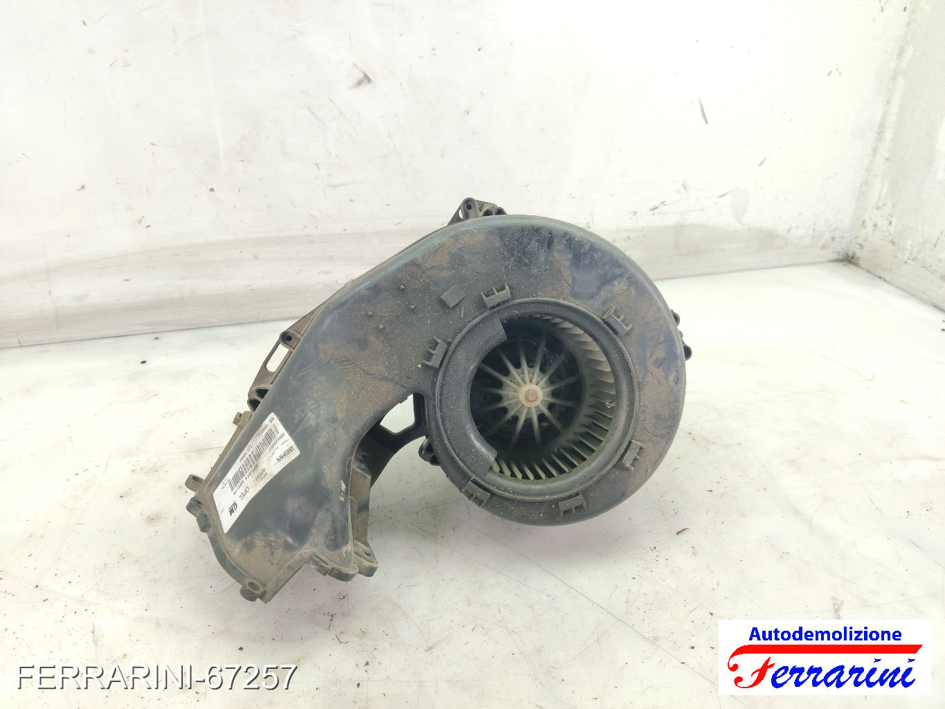 Ventola Stufa OPEL MERIVA A X03 2003-2010 13212690, K6629003, 560961104 10