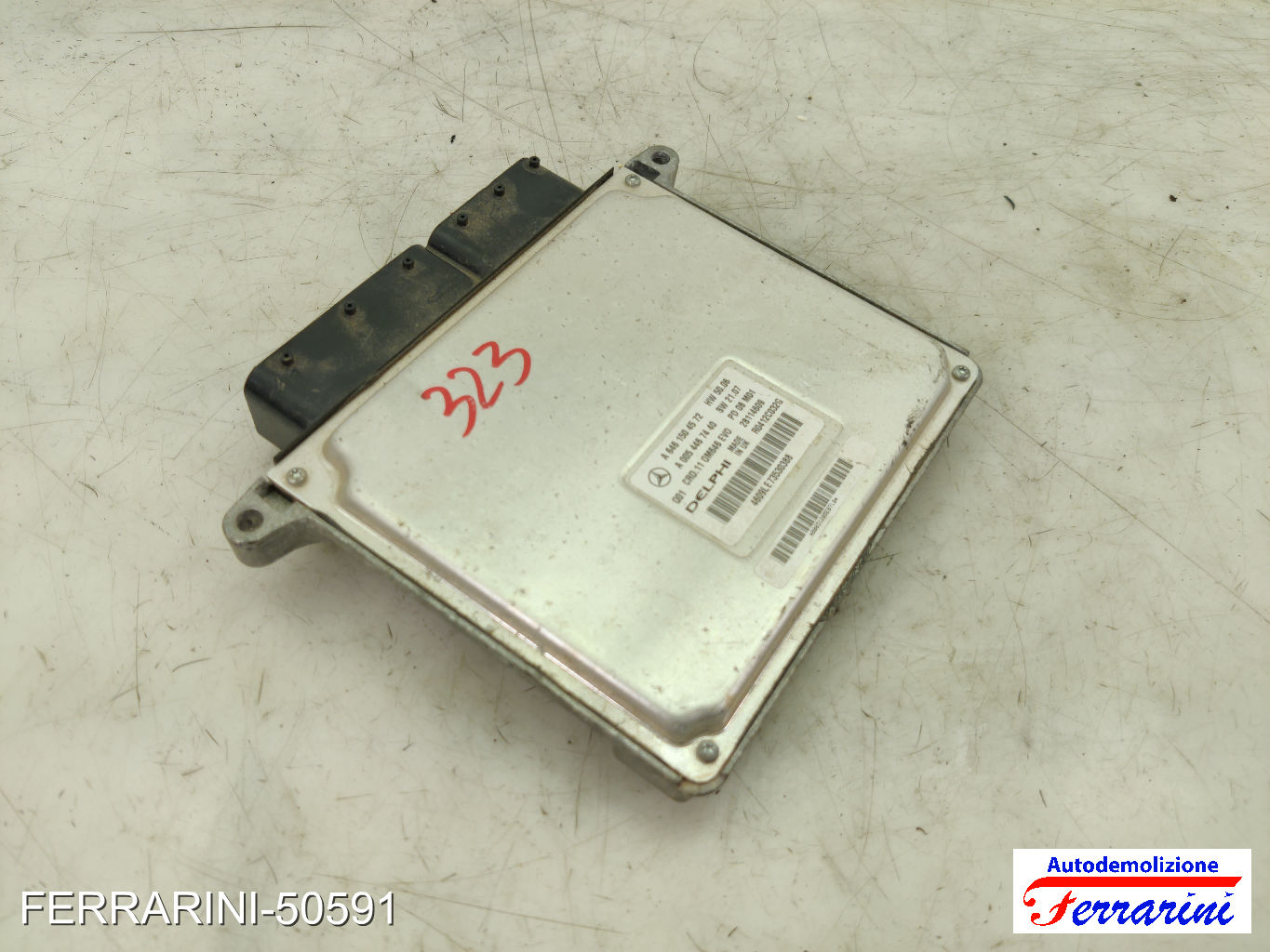 Centralina Motore MERCEDES CLASSE C S204 C 220 CDI 2007-2008 A6461504572