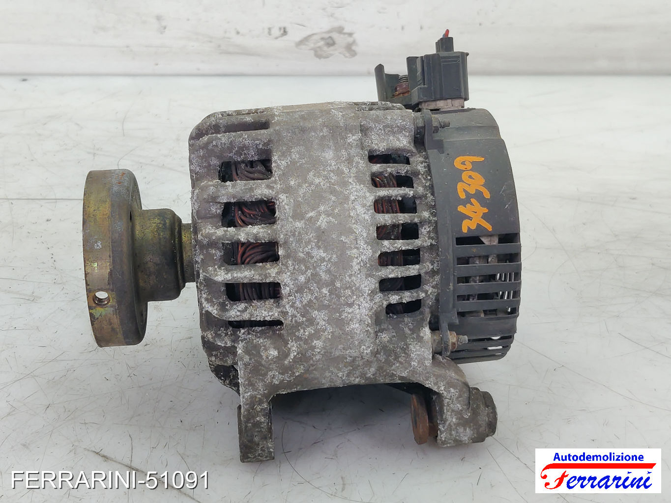 Alternatore FORD FOCUS SW DNW 1.8 TDCI 2002-2004 MS1022118071, A115IM
