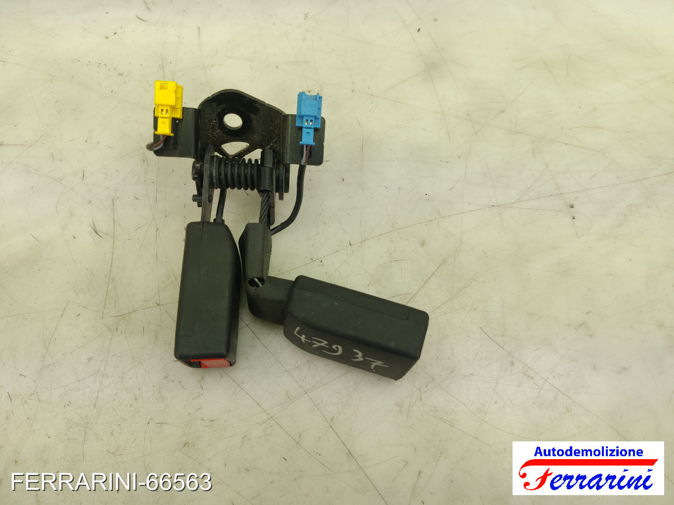 Aggancio Cintura Di Sicurezza MERCEDES CLASSE B W242, W246 2011-2014 sinistro 8
