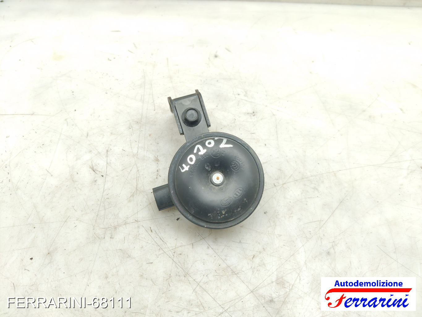 Clacson HYUNDAI I10 BA, IA 2013-2023 96620B9000, 10202 7