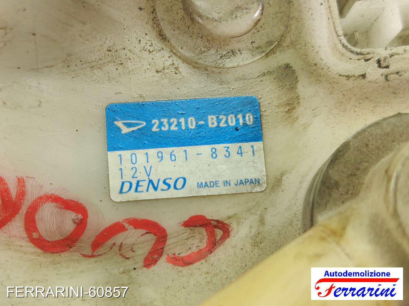 Cestello Pompa Galleggiante Serbatoio DAIHATSU CUORE 6 L250, L251, L260 1.0