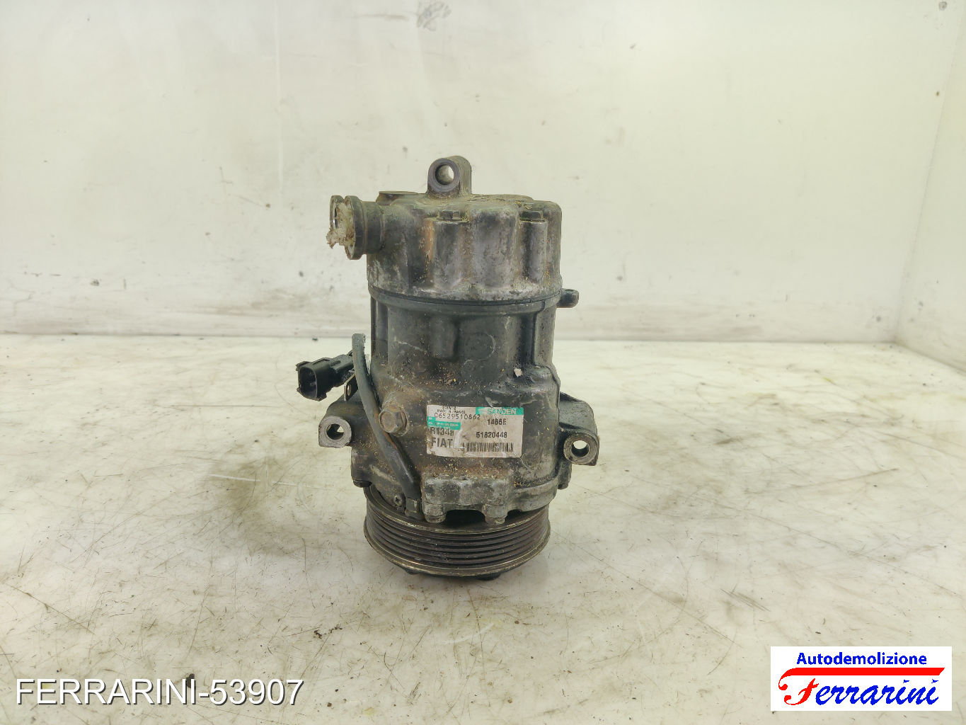 Compressore Clima FIAT DOBLO 263 1.6 D MULTIJET 2010-2023 51820448, 06529510862