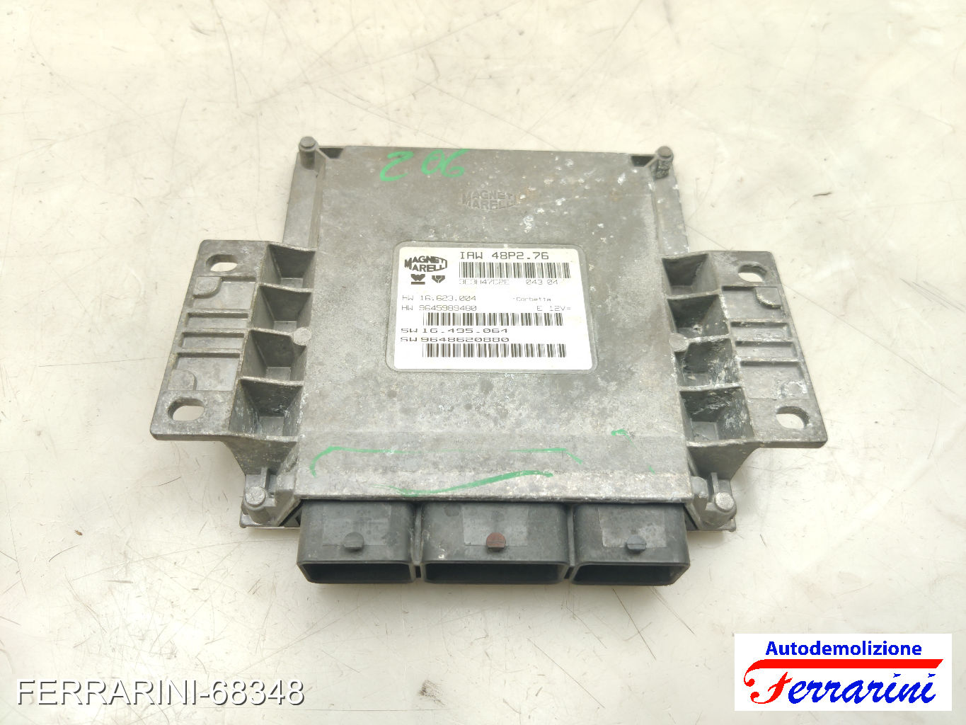 Kit Accensione PEUGEOT 206 2A/C 1.1I 1998-2007 243204, IAW48P276 13