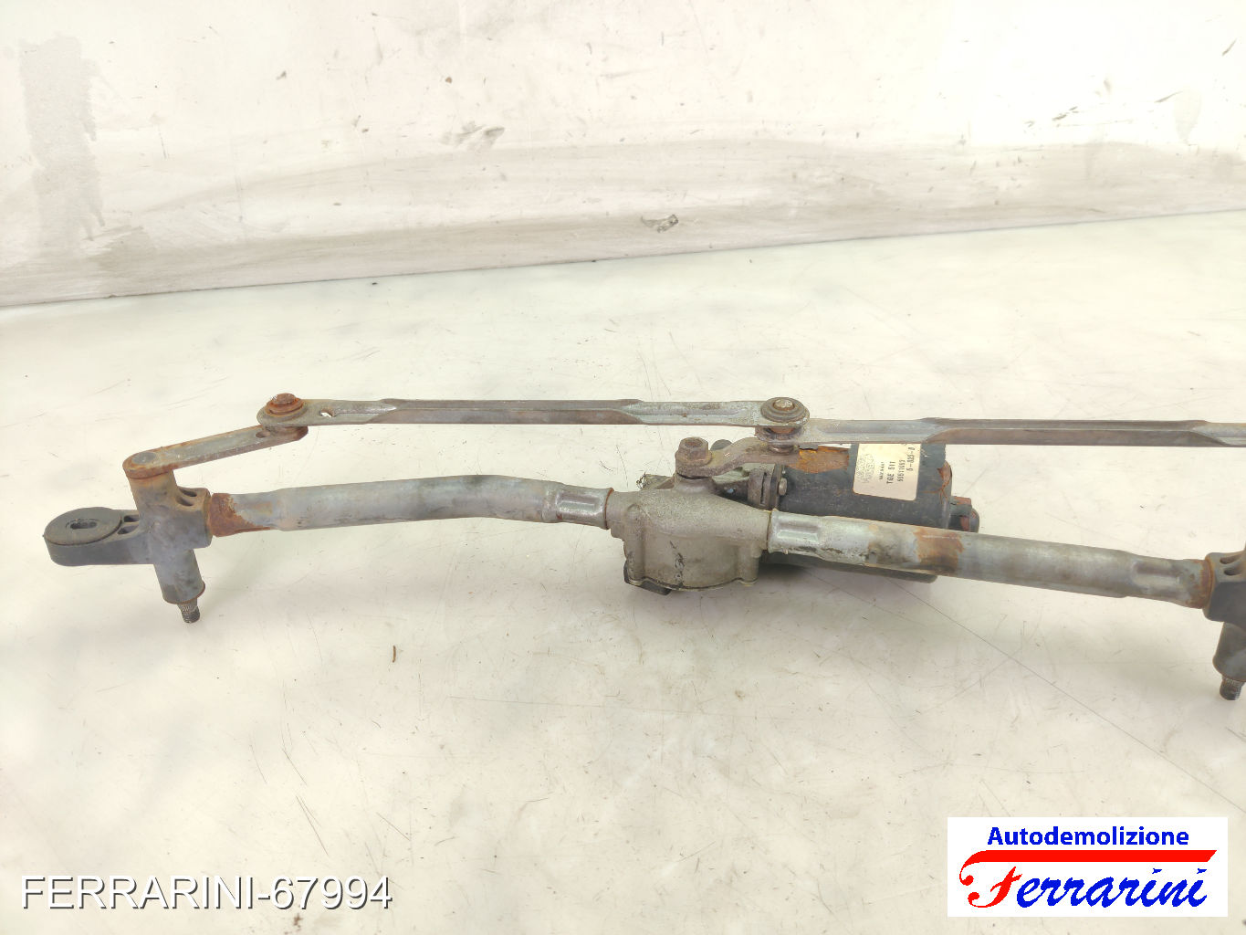 Spazzacqua Motorino Tergicristallo FIAT PUNTO 188 1999-2010 anteriore, frontale