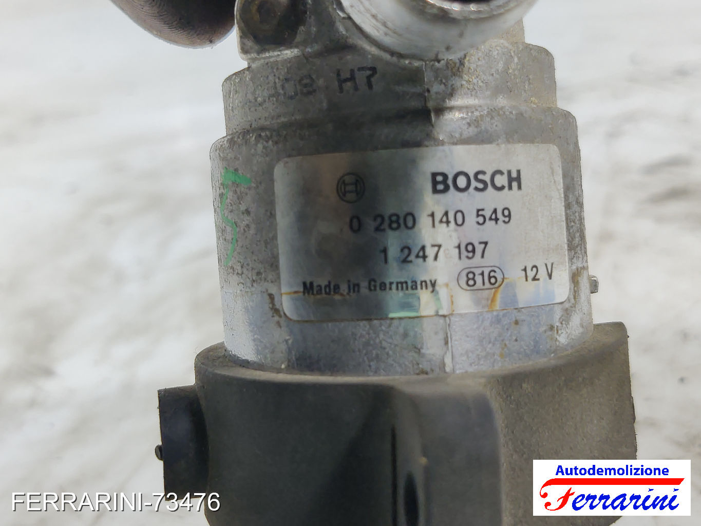 valvola regolazione minimo M43 BMW SERIE 3 E36 318I 1993-1998 13411247197