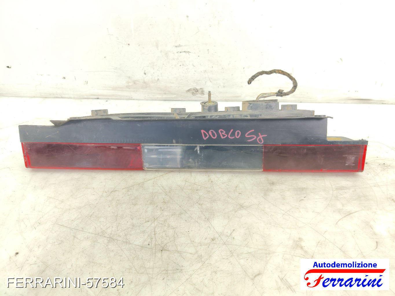 Fanalino Stop Posteriore FIAT DOBLO 223 2001-2023 sinistro, sx 51735979