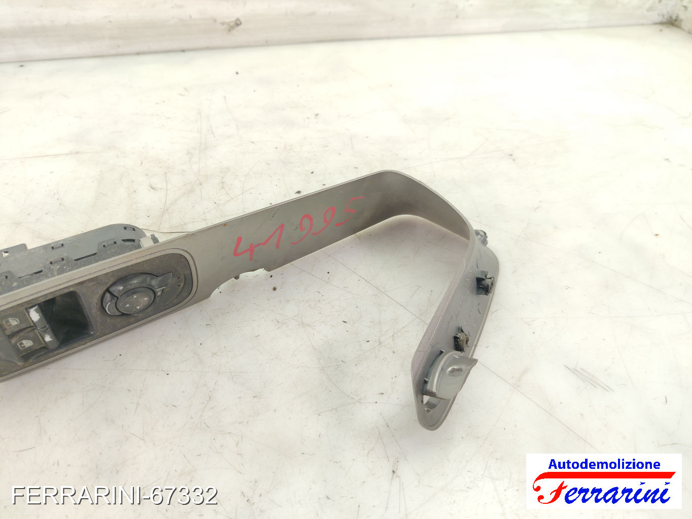 Pulsantiera Tastiera Alzavetro ALFA ROMEO MITO 955 2008-2013 sinistra, sx 6