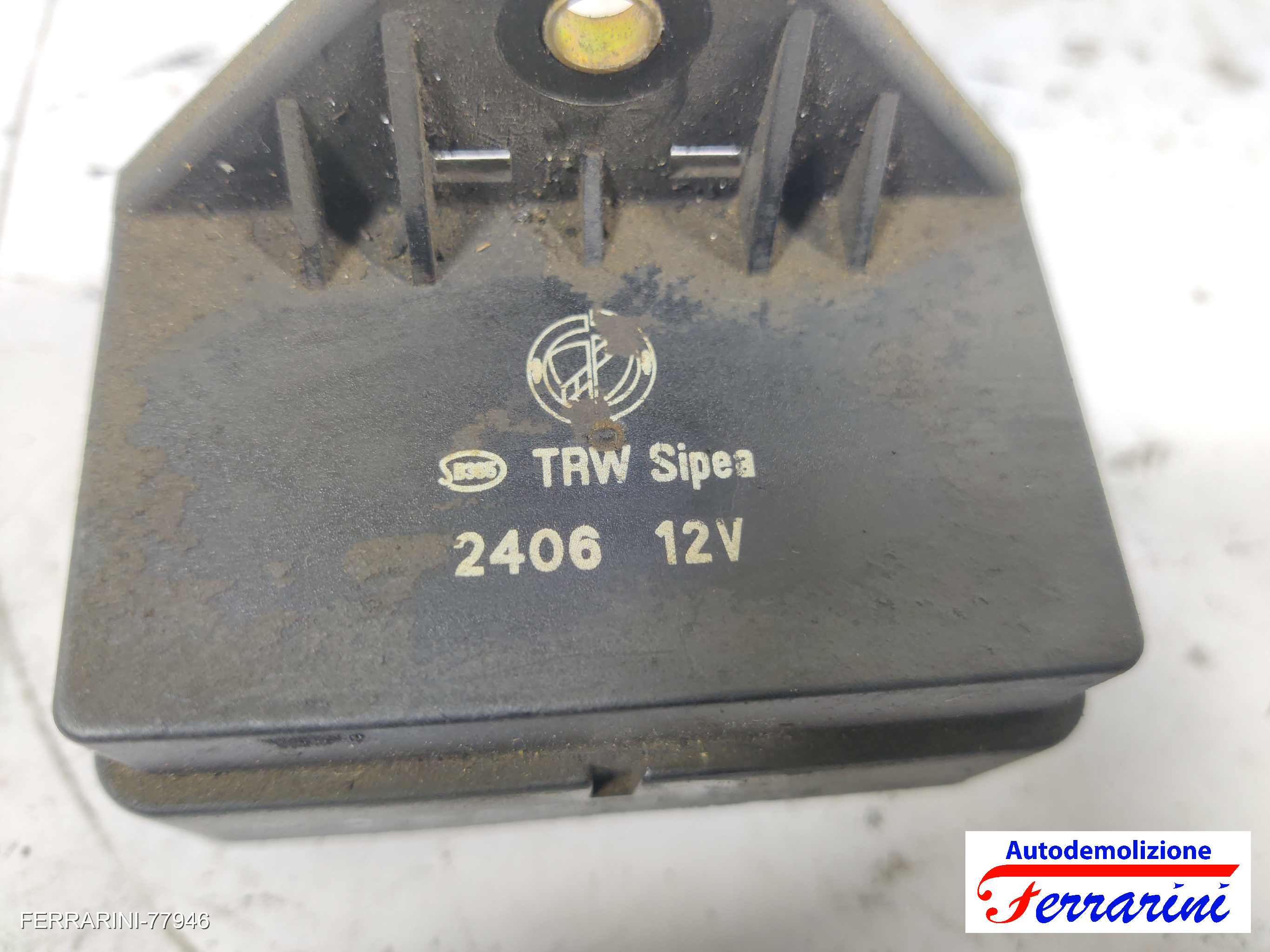 Centralina Candelette FIAT PUNTO 176 1.7 TD 1996-1999 46438456, TRWSIPEA240612V 6