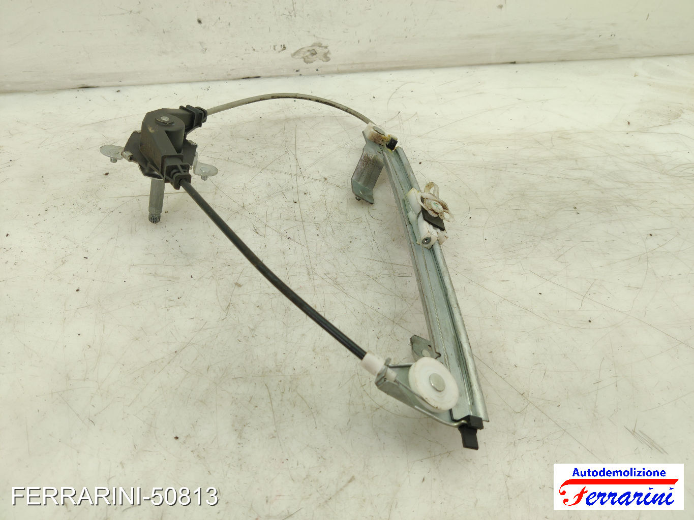 Alzavetro FIAT GRANDE PUNTO 199 2005-2013 destro, dx, posteriore, post 110050