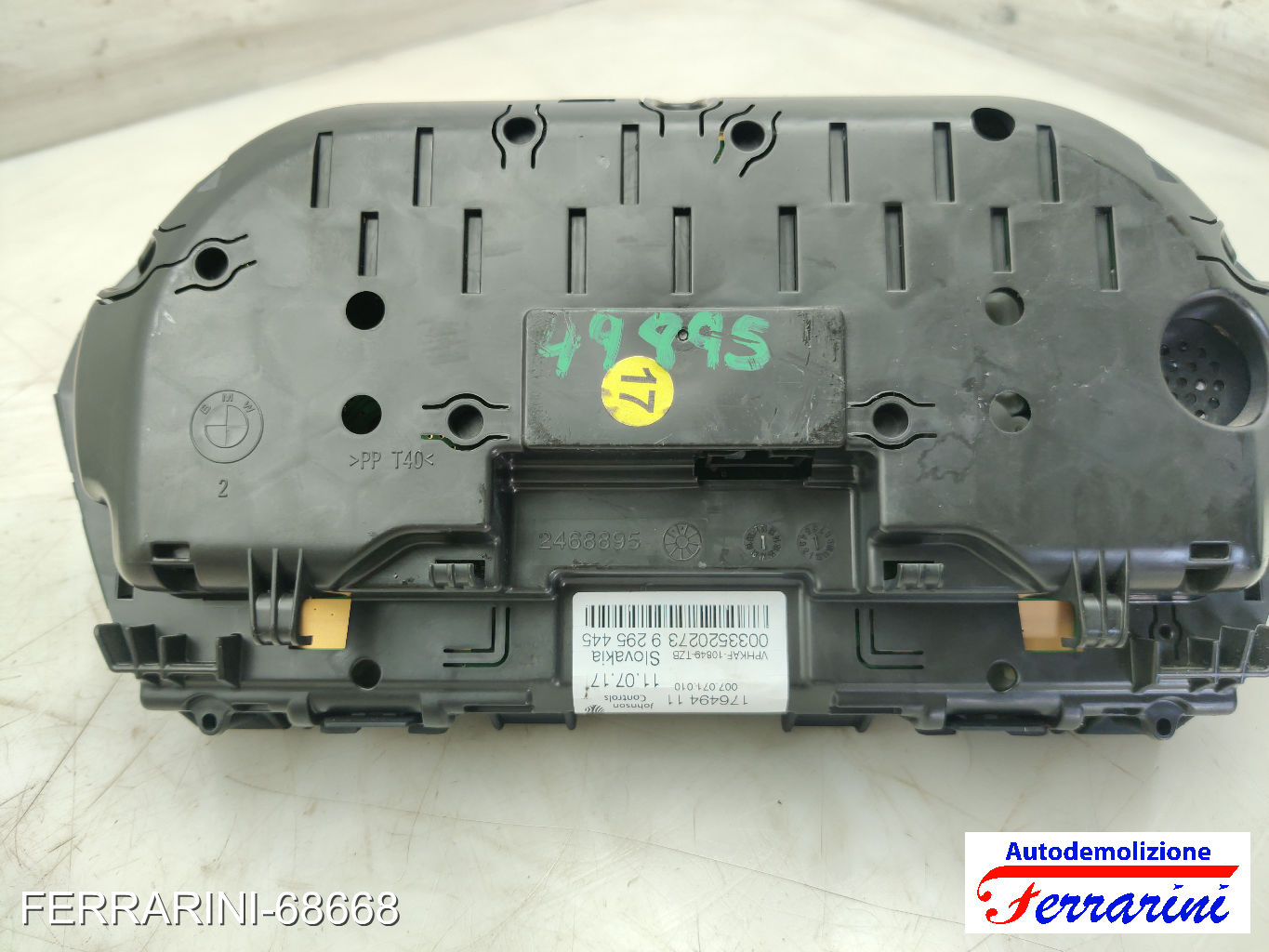Kit Accensione BMW X1 F48 SDRIVE 18D 2015-2023 0281039026 28