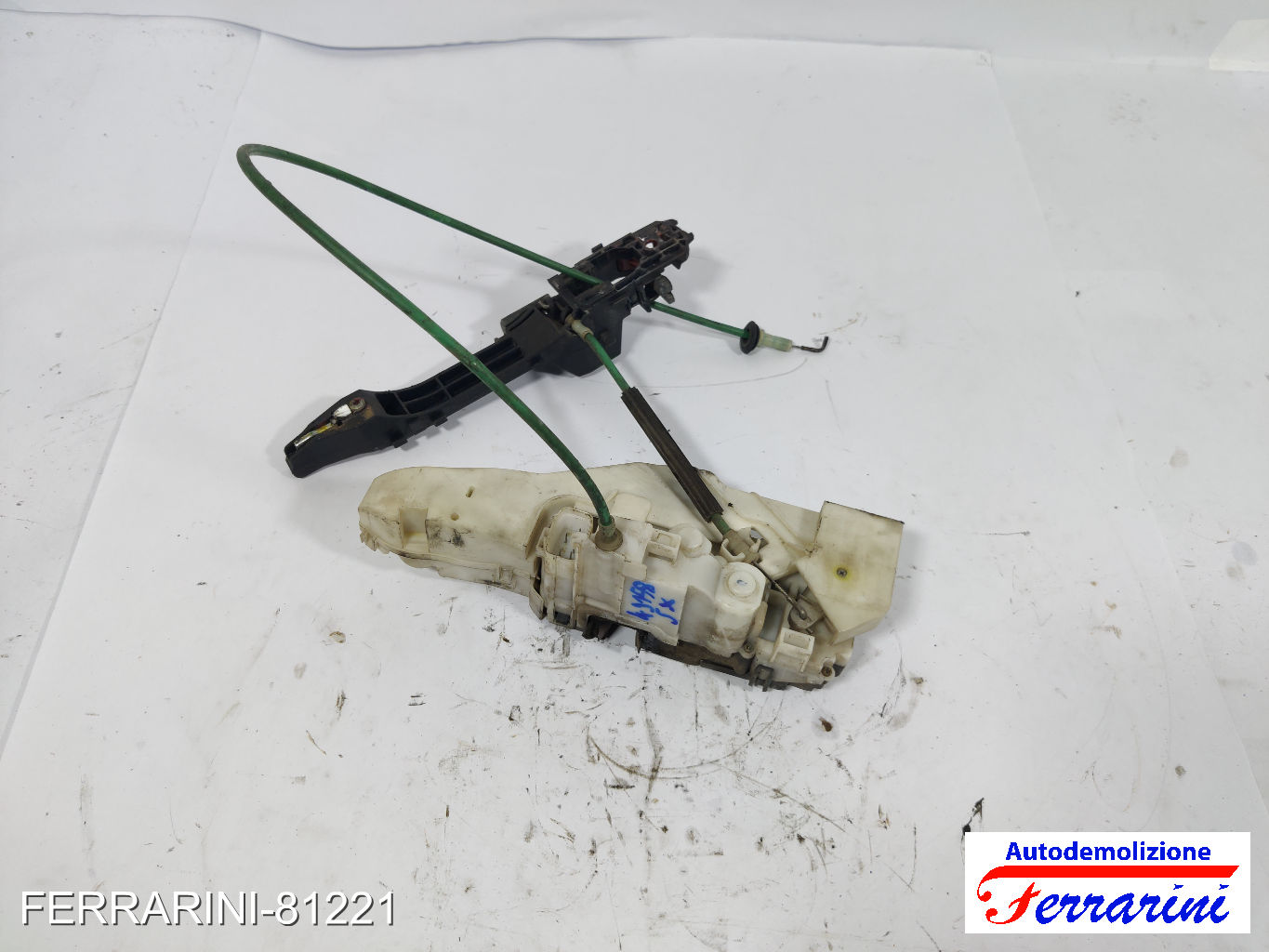 Serratura Porta LANCIA YPSILON 843 2003-2011 sinistro, sx, frontale, anteriore 8