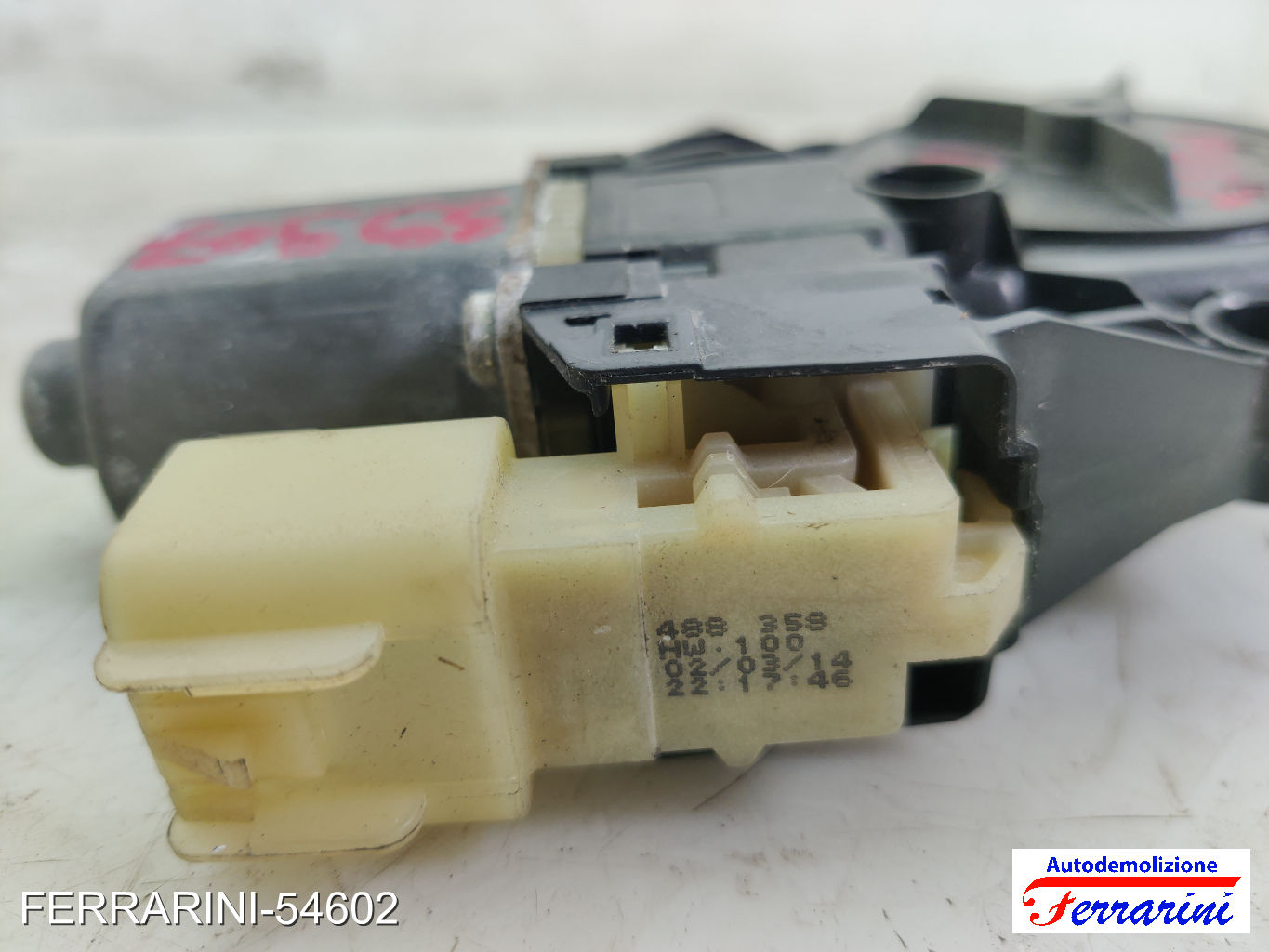 Motorino Alzavetro FORD FIESTA 6 CB1, CCN 1.5 TDCI 2012-2017 0130822618, 1543207