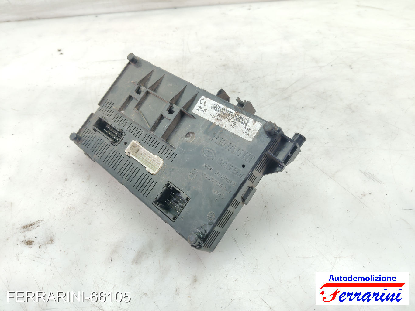 Body Computer RENAULT CLIO 2 BB, CB 1.2 1998-2010 8200234045B, 216757868A 6