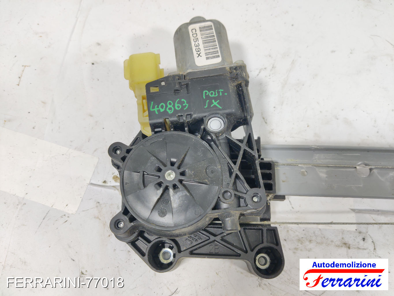 Alzavetro FORD EDGE 2015-2018 sinistro, sx, posteriore, post 11