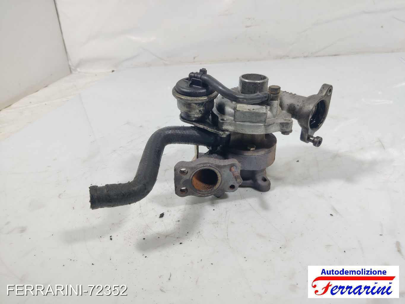 Turbina FORD FIESTA 5 JD, JH 1.4 TDCI 2001-2008 1348618, 0375G9, 0375K0 7