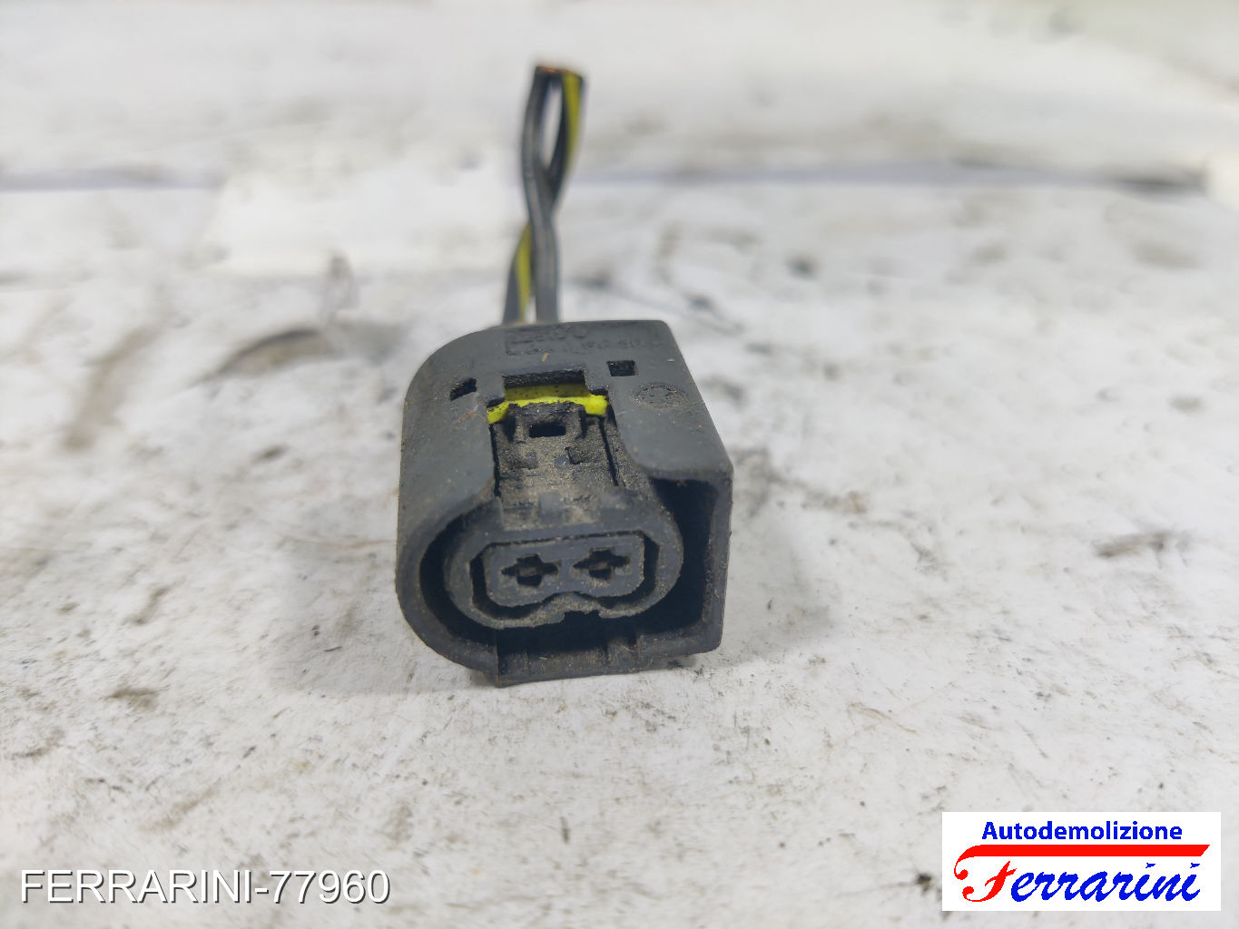 Connettore elettrico due poli MERCEDES SLK R170 200 KOMPRESSOR 2000-2004 6