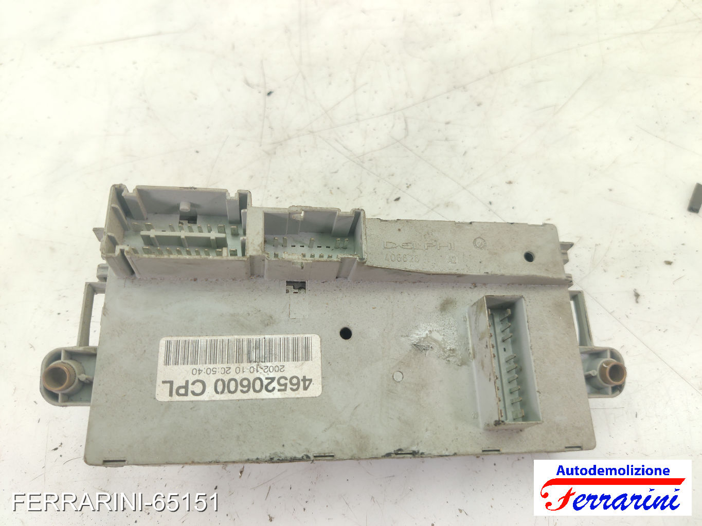 Fusibiliera Scatola Fusibili Body Computer FIAT PUNTO 188 1.2 60 1999-2010 6