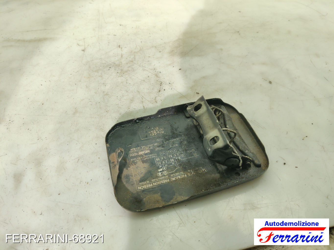 Sportellino Carburante FIAT PUNTO 188 1999-2006