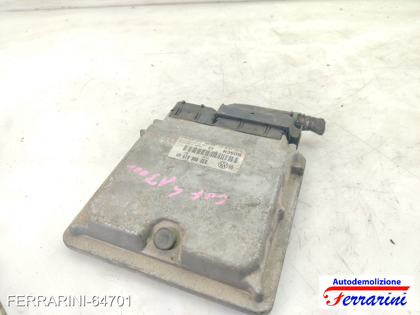 Centralina Motore AUDI A3 8L1 1.9 TDI 2000-2003 038906019AM, 1502810100910