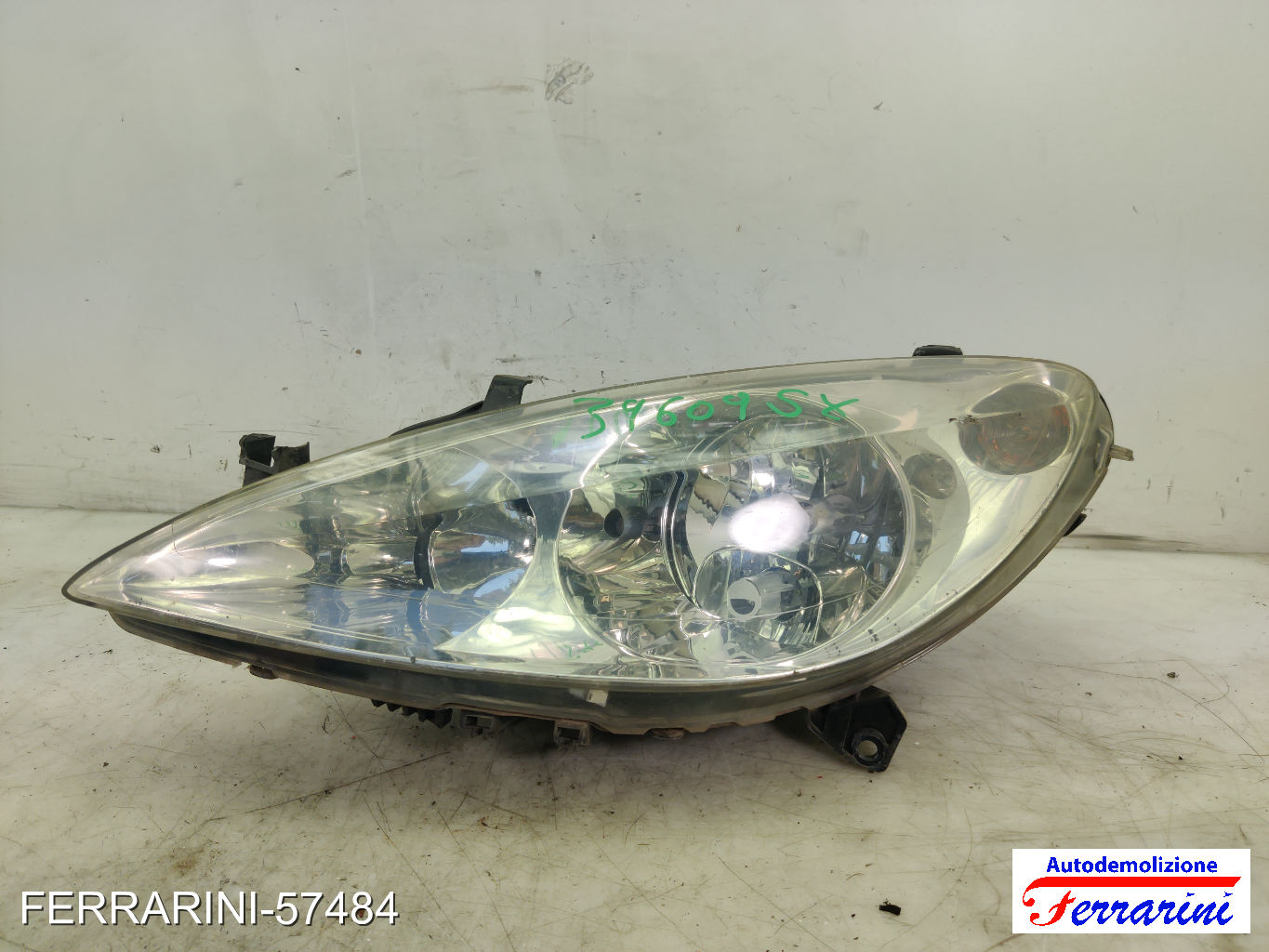 Faro Anteriore PEUGEOT 307 SW 3H 2002-2009 sinistro, sx 6204Z3, 6204ZR