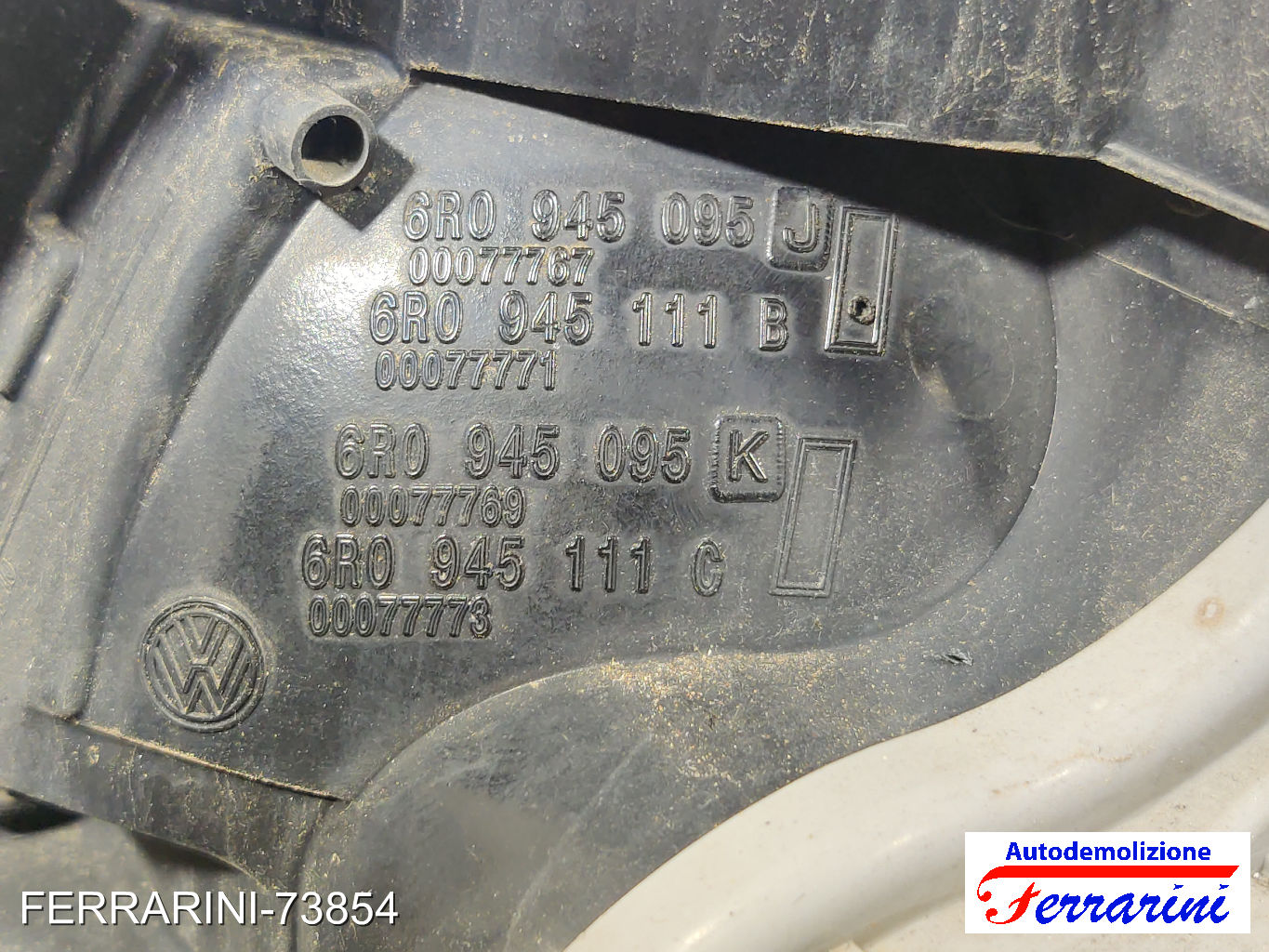 Fanalino Stop Posteriore VW POLO 6C1, 6R1 2009-2023 sinistro, sx 6R0945095J