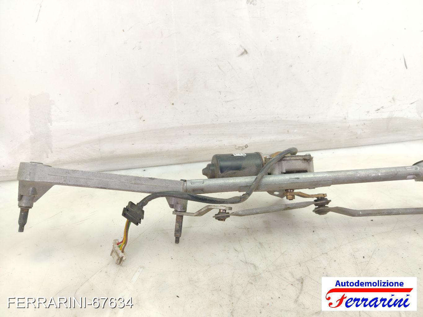 Spazzacqua Motorino Tergicristallo MERCEDES CLASSE C W203 2000-2007 anteriore