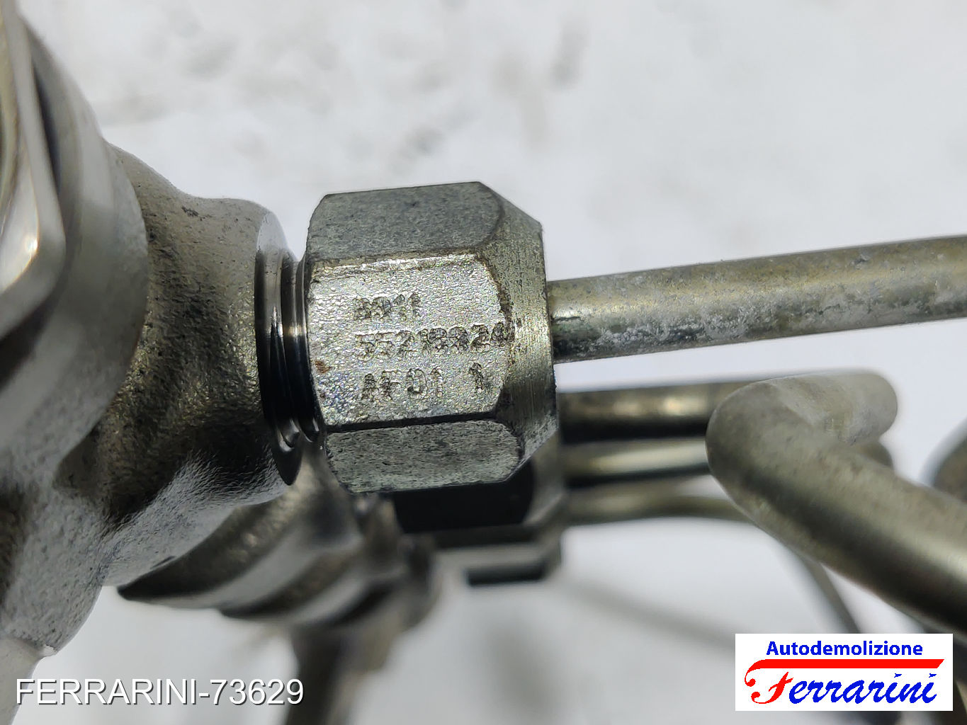 Flauto Iniettori FIAT BRAVO 2 198 1.6 D MULTIJET 2008-2014 55215208, 0445214192 7