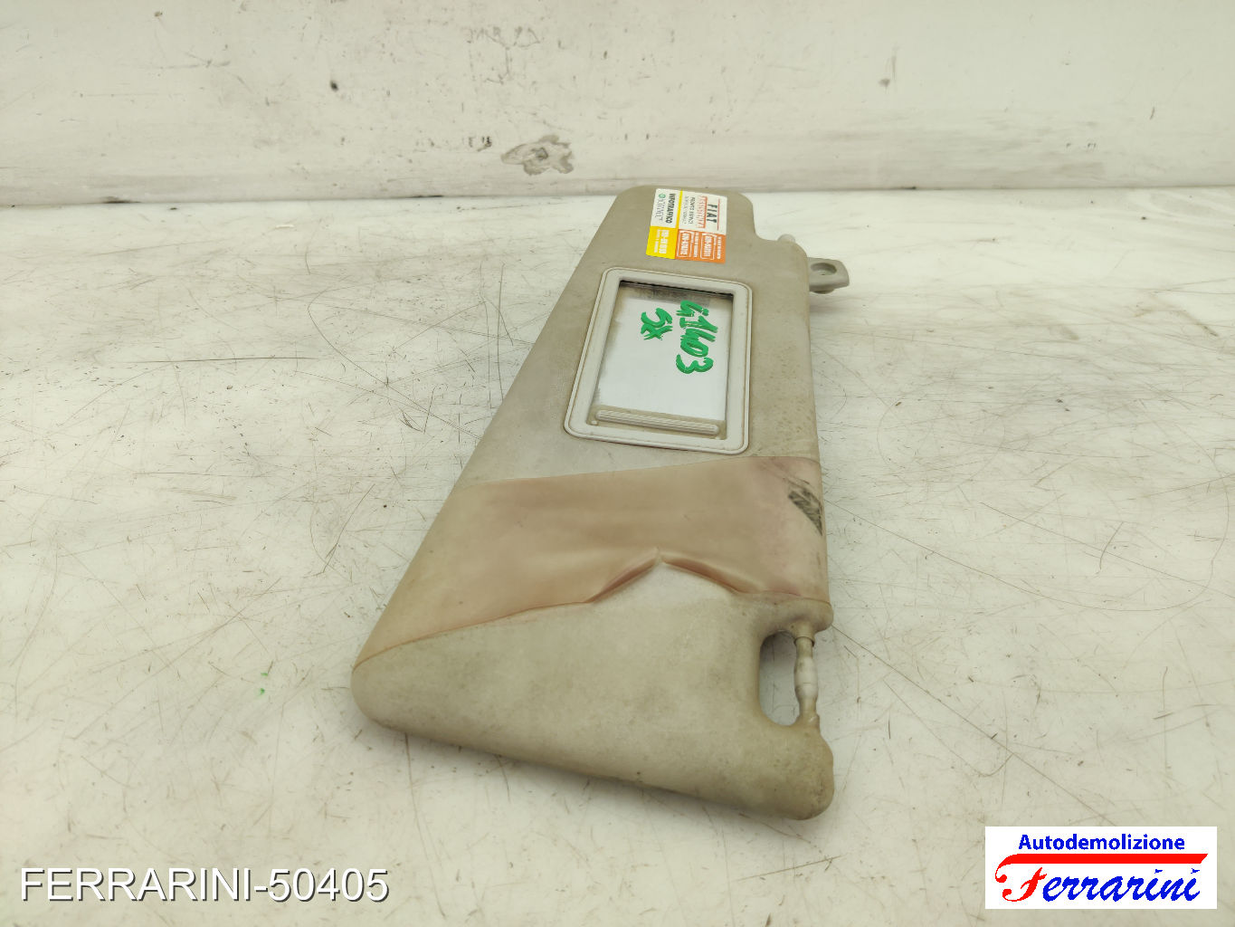 Aletta Parasole FIAT IDEA 350 2004-2012 sinistro, sx