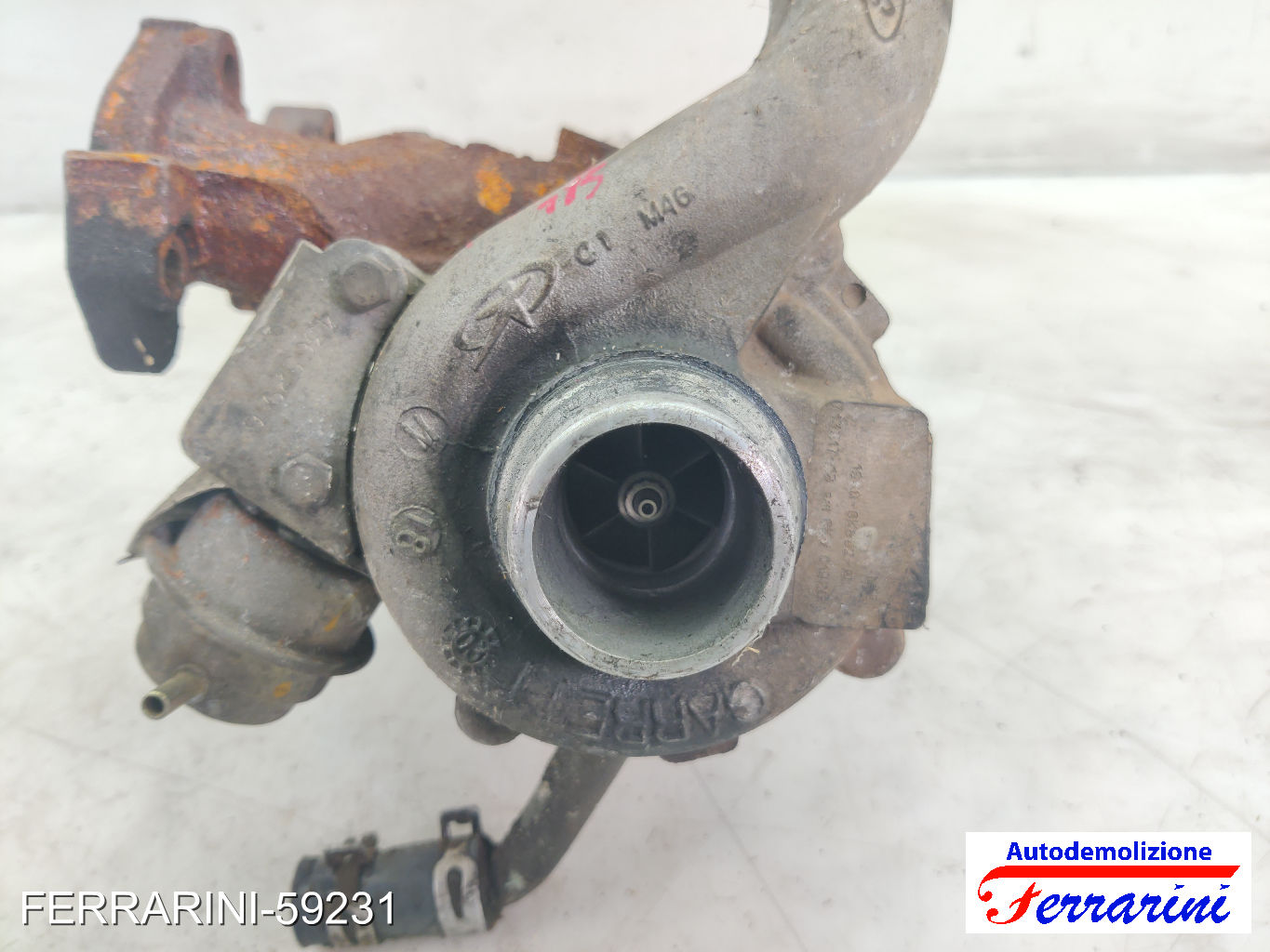 Turbina FORD FOCUS DFW 1.8 TDCI 2001-2004 1S4Q6K682AL, 1S4Q6K682AP, 1S4Q6K682AH