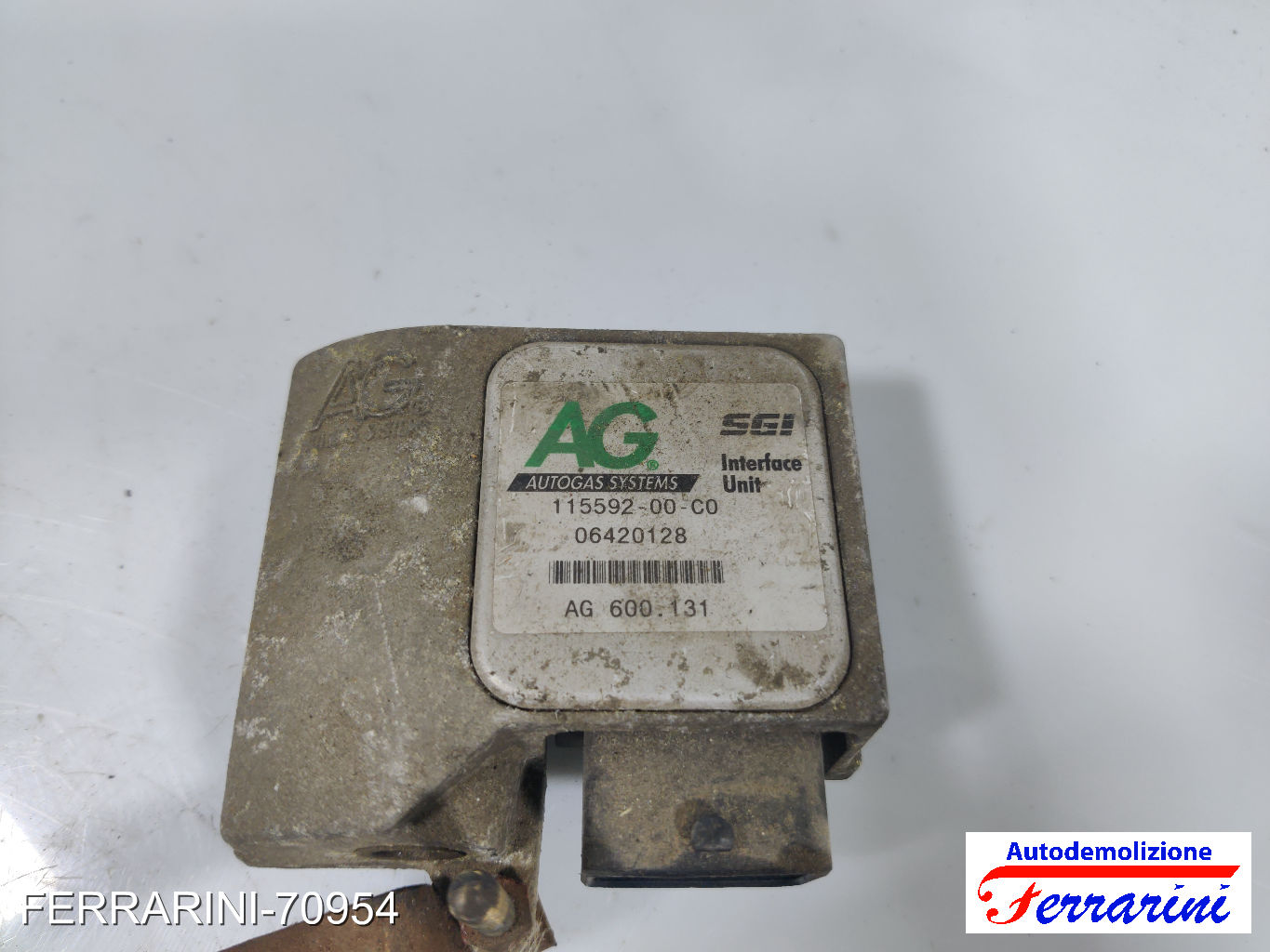 Centralina Gpl OPEL MERIVA A X03 1.4 16V TWINPORT 2004-2010 11559200C0