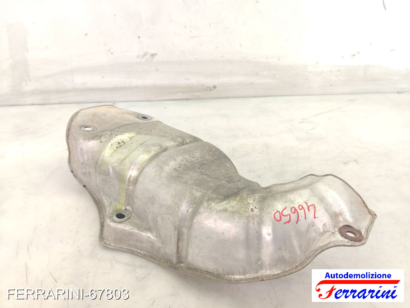 scarico marmitta Paracalore Motore ALFA ROMEO MITO 955 1.4 BI-FUEL 2009-2016 7