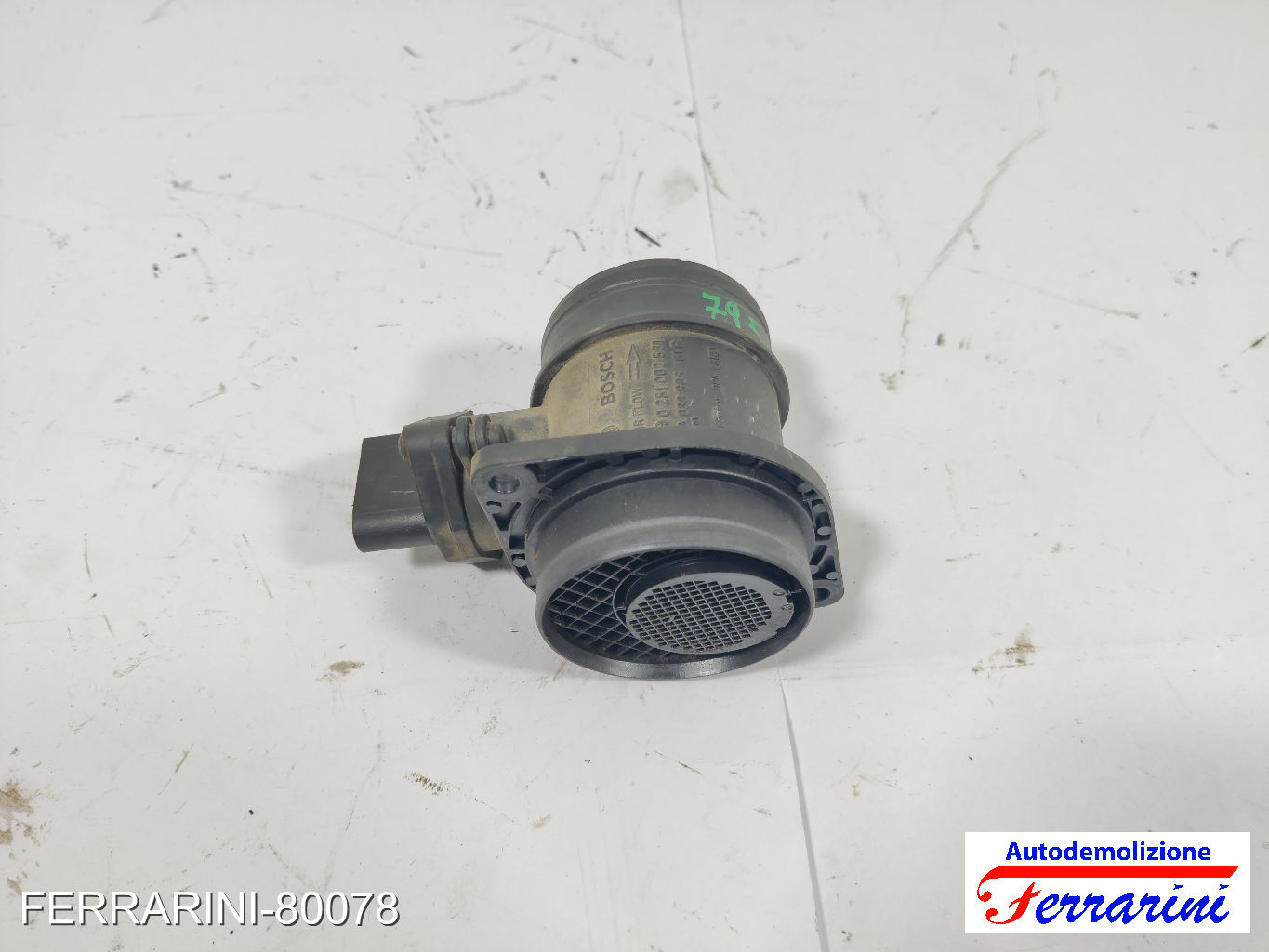 Debimetro AUDI A3 SPORTBACK 8PA 1.9 TDI 2004-2010 038906461B, 0281002531