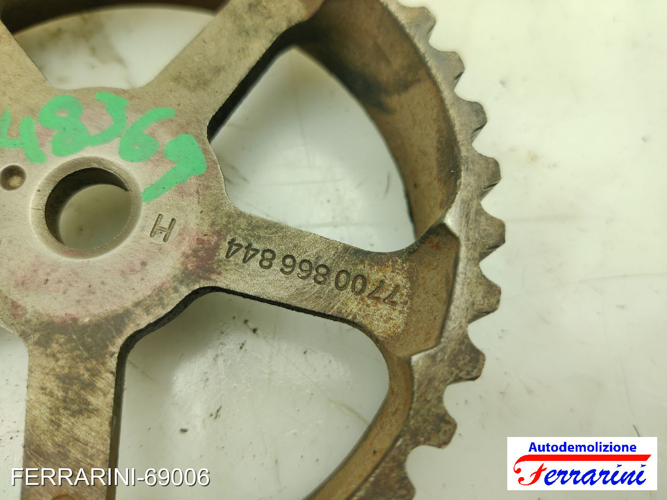 Puleggia Albero A Camme RENAULT EXPRESS F40, G40 1.9 D 1994-1998 7700107401 6