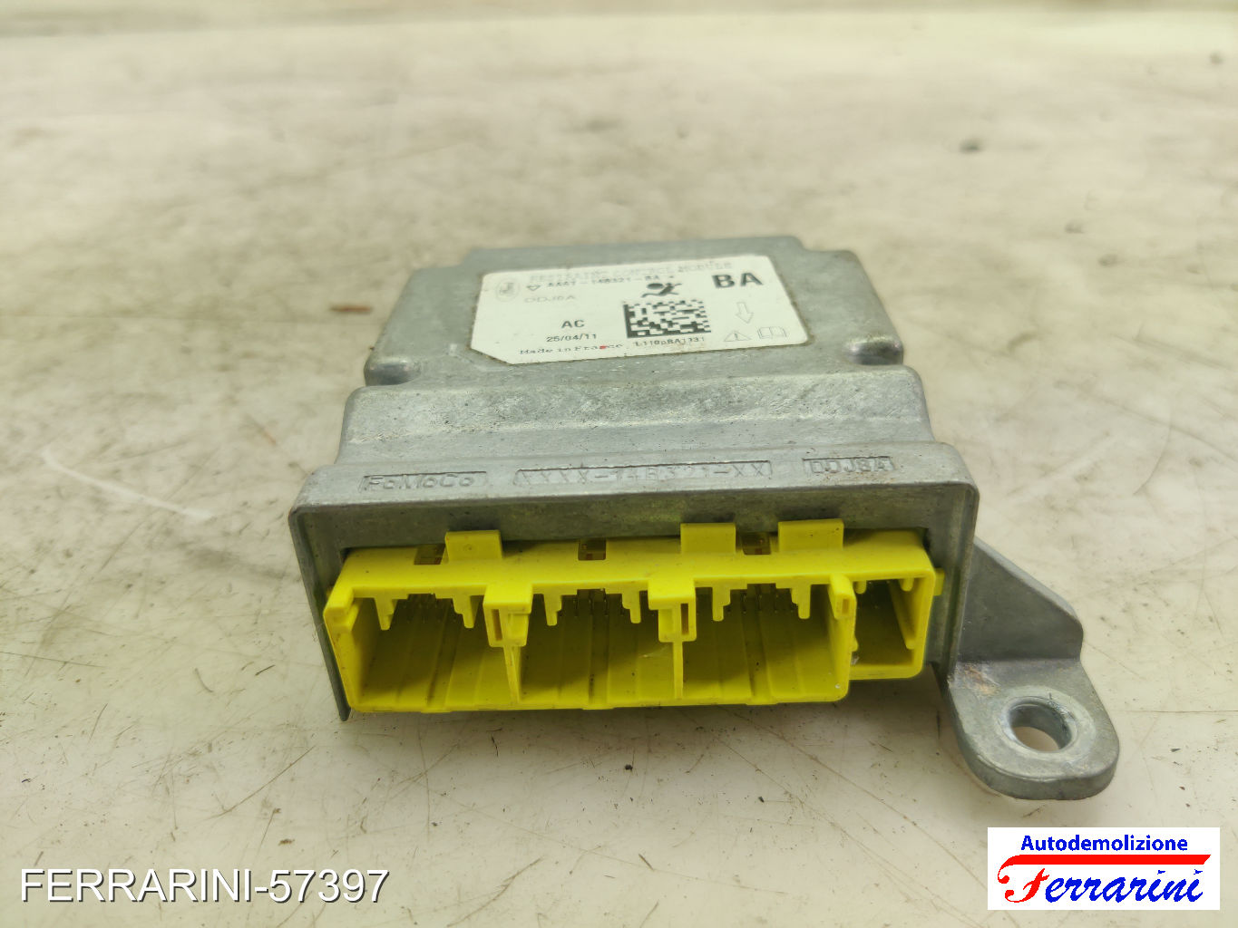 Centralina Airbag FORD FIESTA 6 CB1, CCN 2008-2012 AA6T14B321BA, AA6T14B321AA