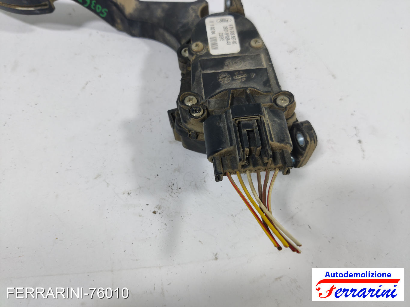 Pedale Acceleratore FORD FIESTA 5 JD, JH 1.4 TDCI 2001-2008 2S619F836AA, C95YE