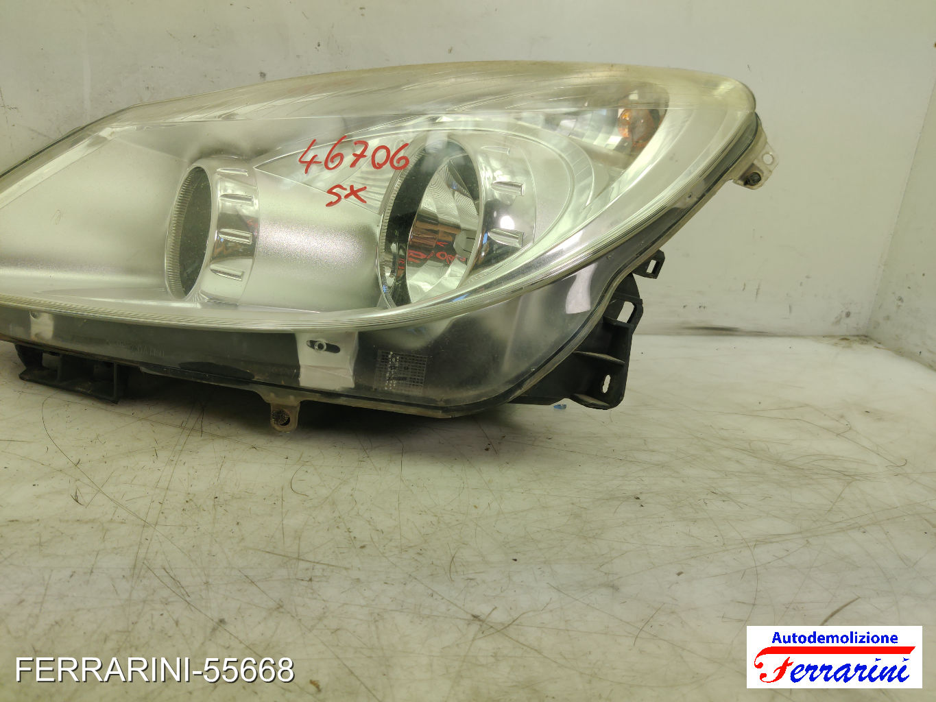 Faro Anteriore OPEL CORSA D S07 2006-2014 sinistro, sx 93189357, 93189358 17