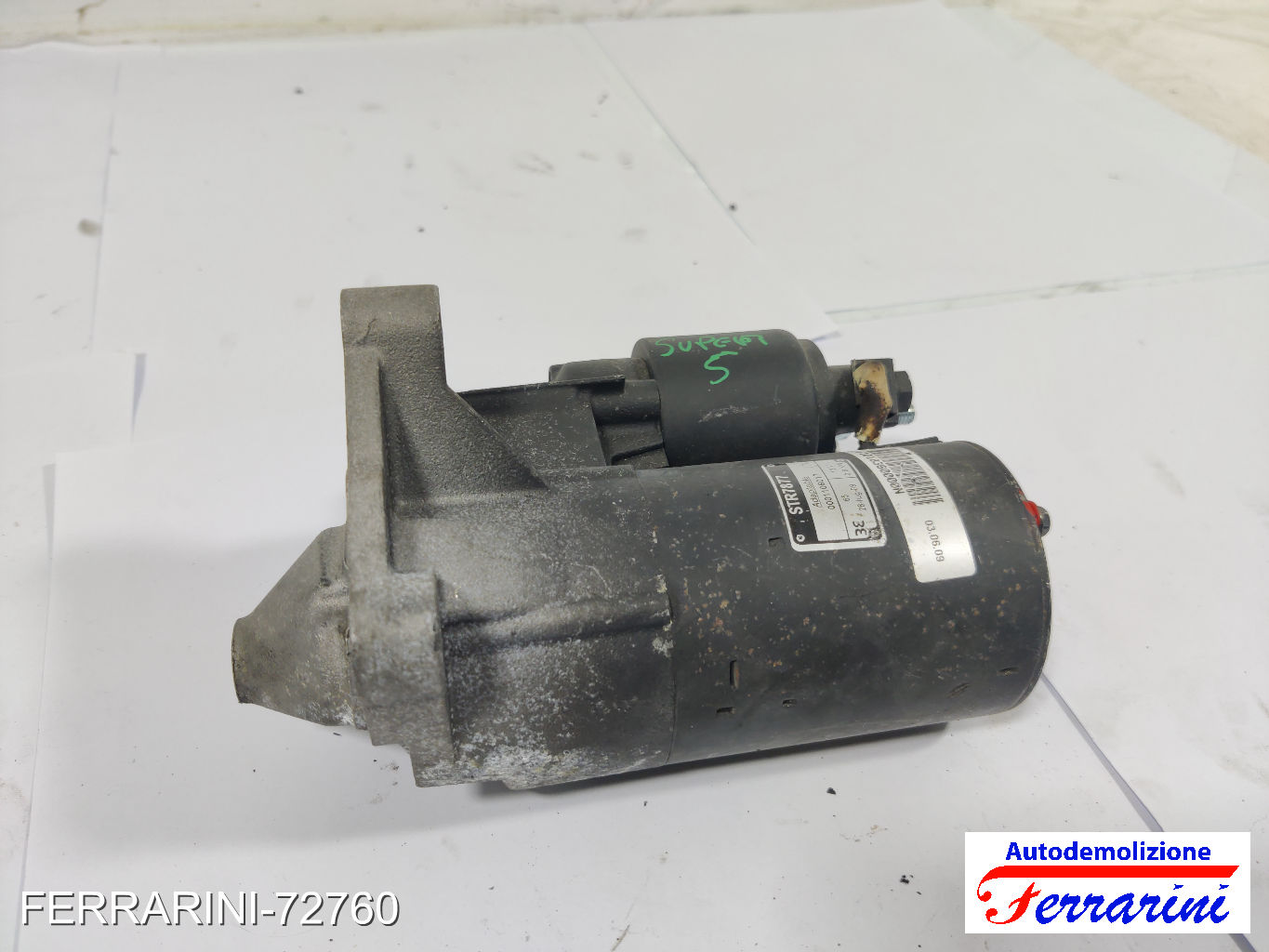 Motorino Avviamento RENAULT SUPER 5 B/C40 1.1 1984-1988 7700115294, 0001106017 8
