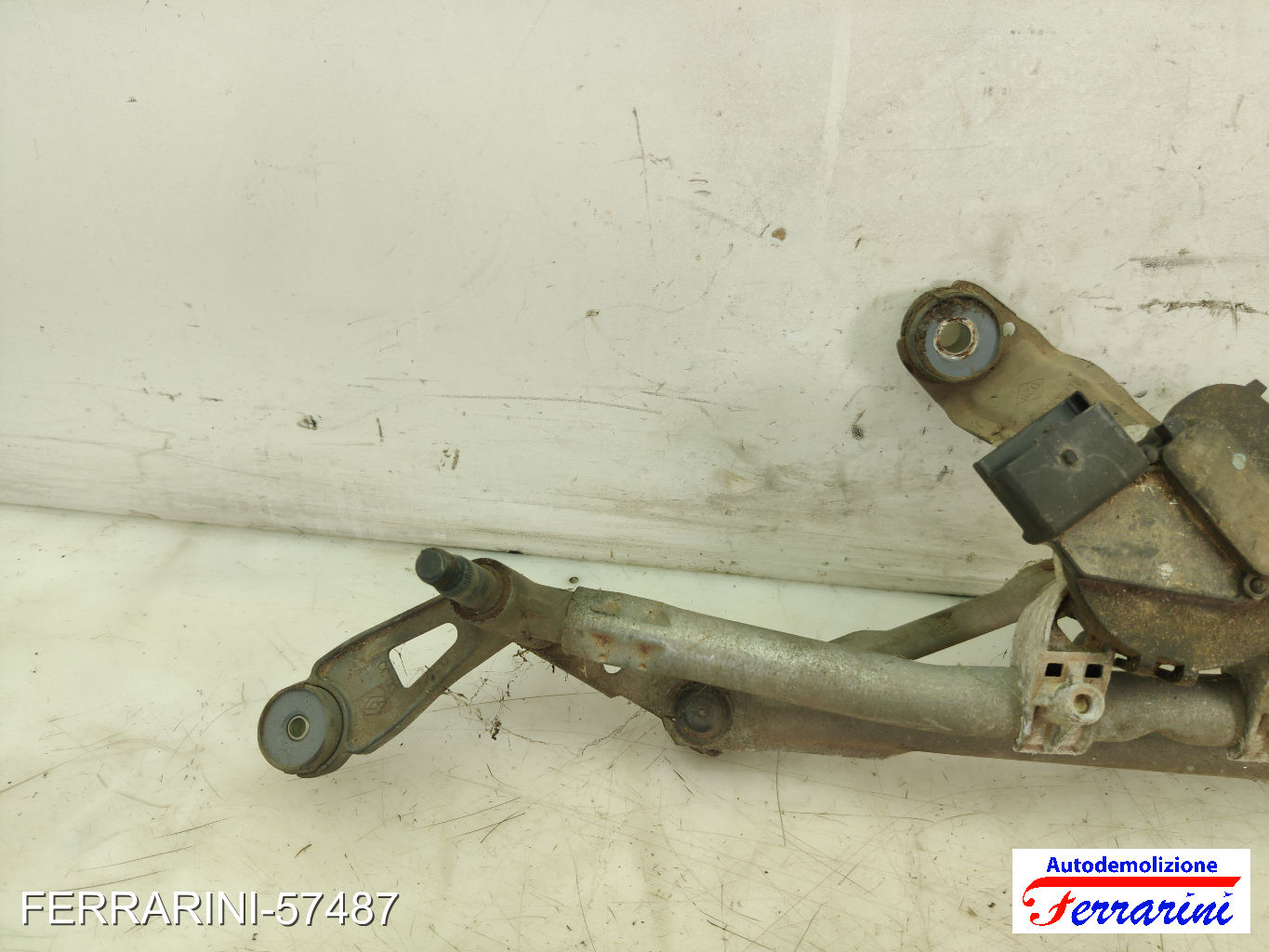 Spazzacqua Motorino Tergicristallo RENAULT MEGANE 2 KM 2005-2009 anteriore 9