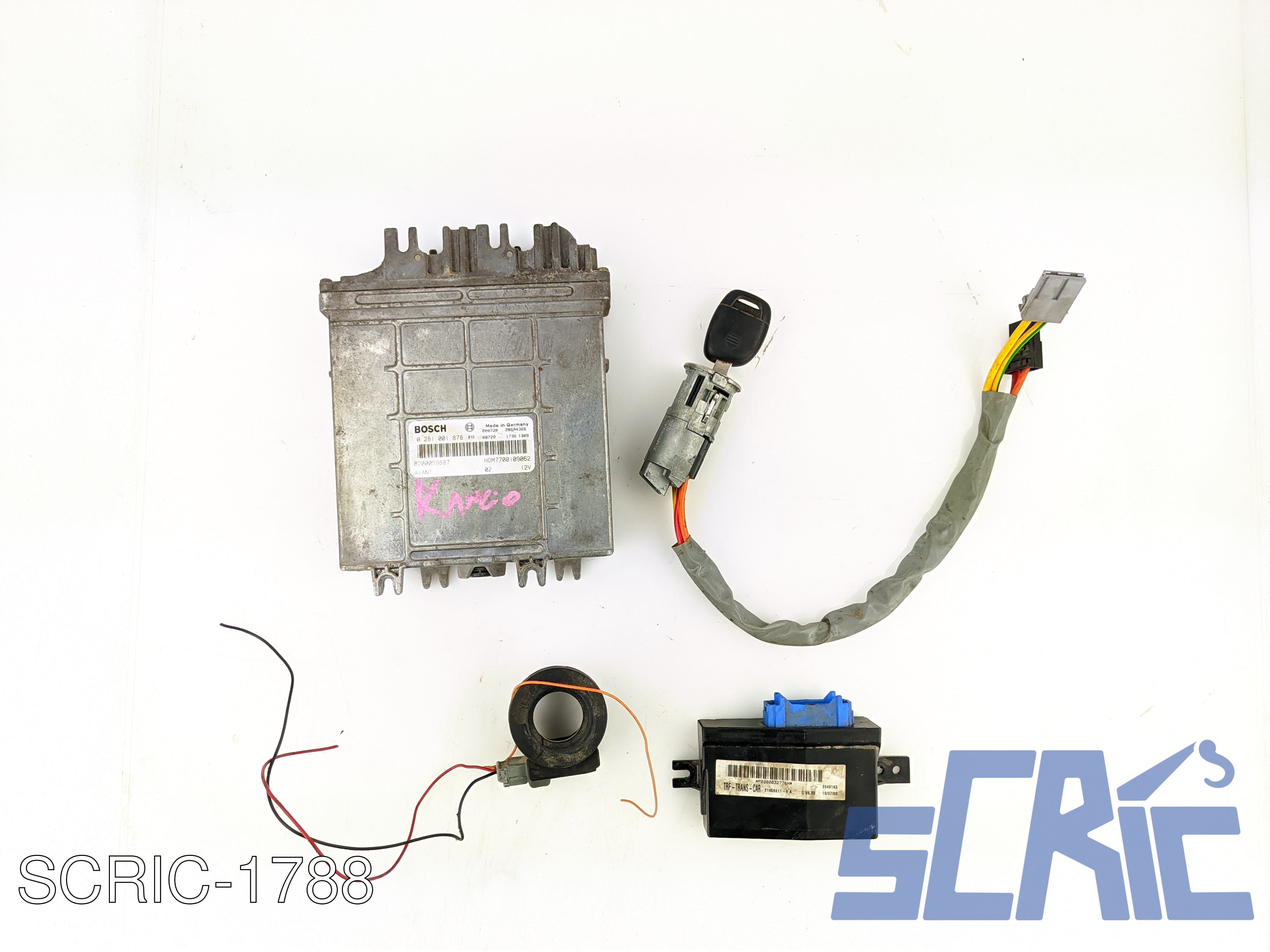 Kit Accensione RENAULT KANGOO KC0/1 1.9 DTI 2000-2003 0281001878