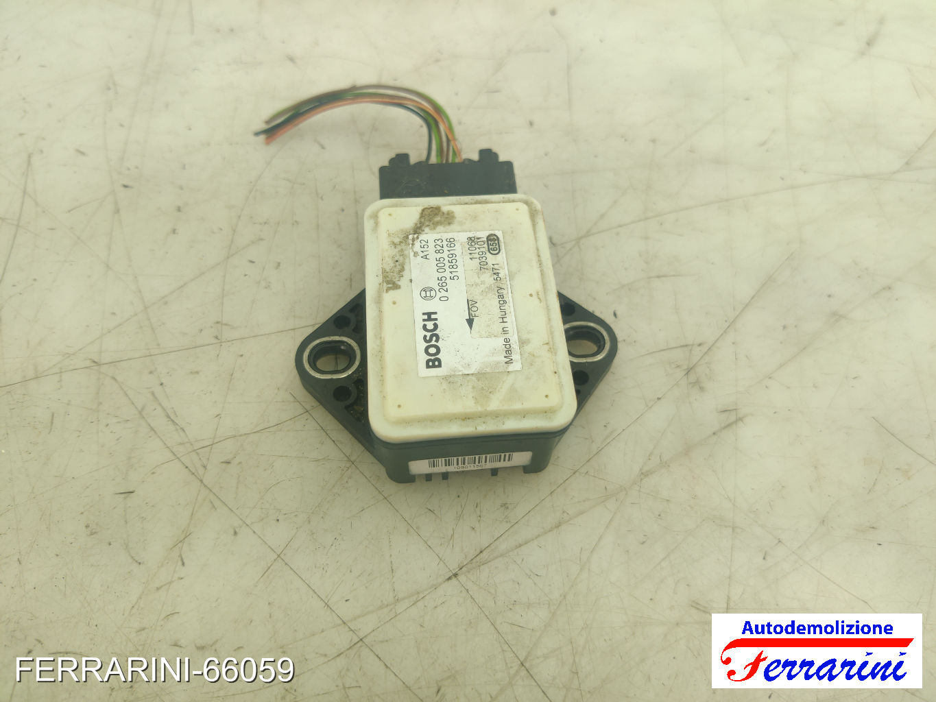 Sensore Imbardata Urto FIAT PUNTO EVO 199 2009-2012 anteriore, frontale 51859166