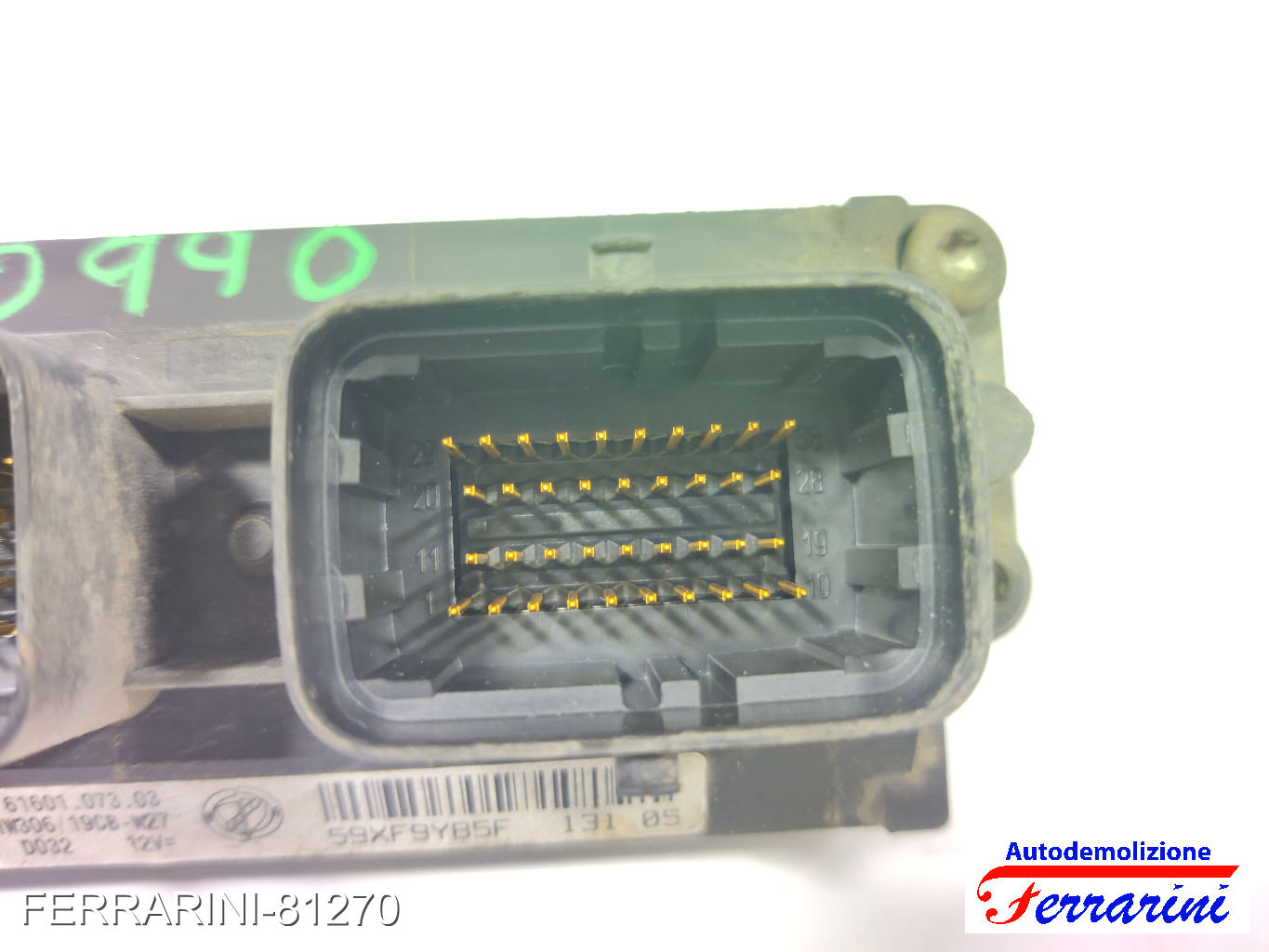 Centralina Motore LANCIA YPSILON 843 1.2 2003-2011 7