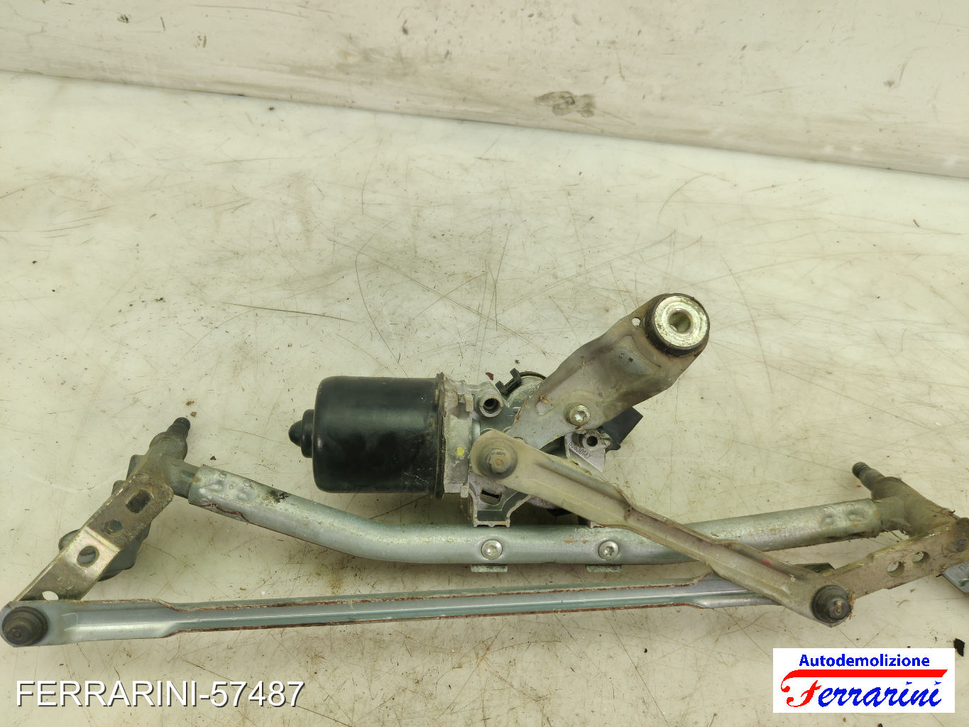 Spazzacqua Motorino Tergicristallo RENAULT MEGANE 2 KM 2005-2009 anteriore