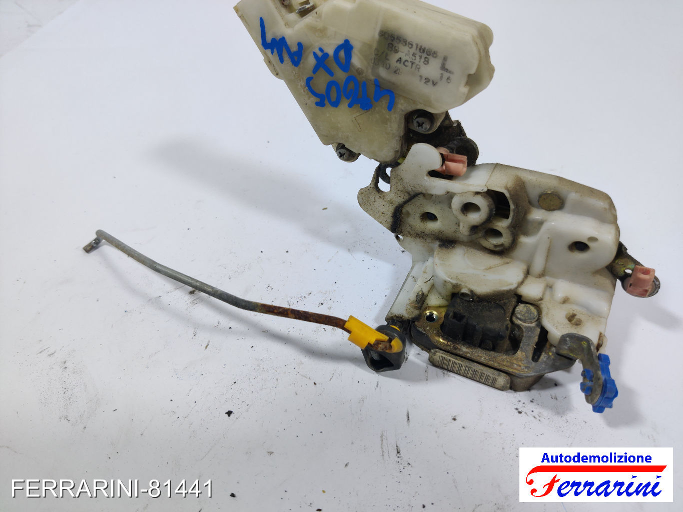 Serratura Porta NISSAN ALMERA 2 N16 2003-2006 destro, dx, frontale, anteriore 8