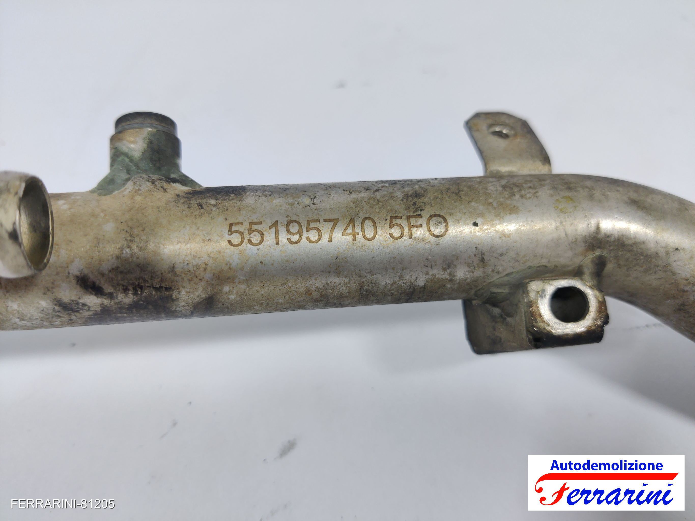 Tubo Acqua Motore Ferro FIAT CROMA 194 1.9 D MULTIJET 2005-2011