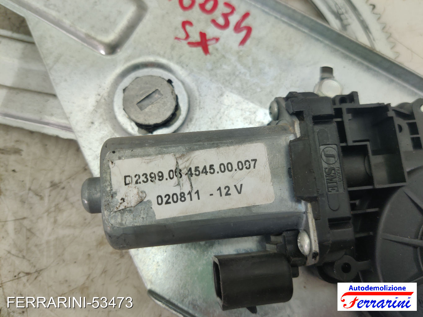 Alzavetro RENAULT TWINGO 1 C06 1996-2007 sinistro, sx, frontale, anteriore